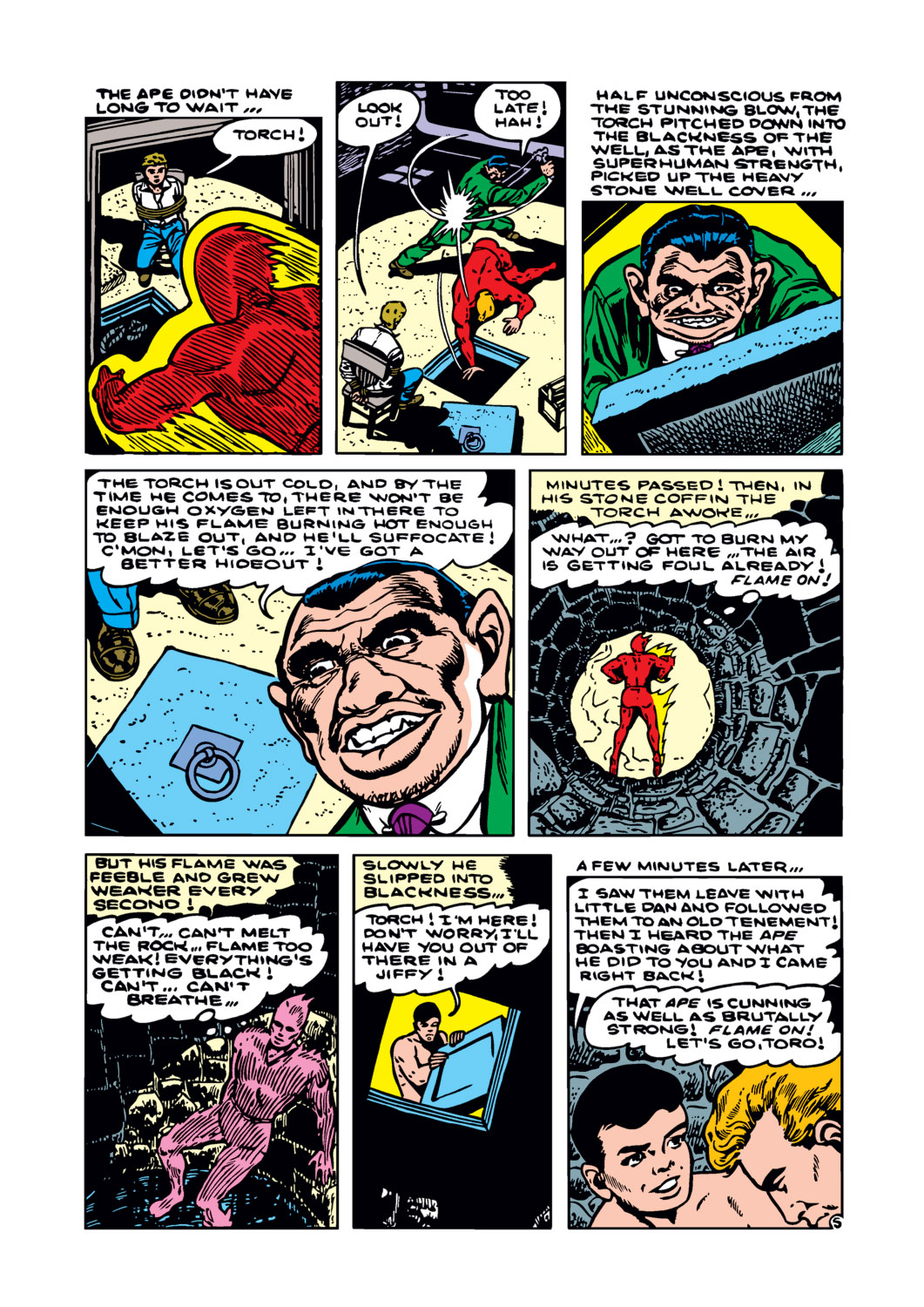 Read online The Human Torch (1940) comic -  Issue #36 - 25