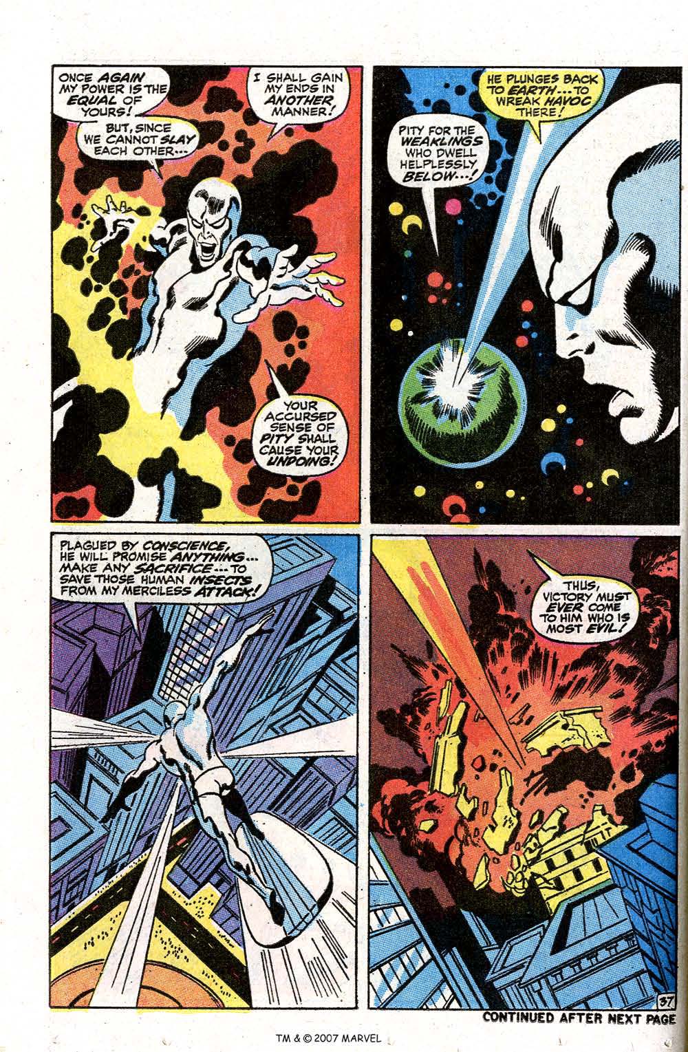 Read online Silver Surfer (1968) comic -  Issue #7 - 44