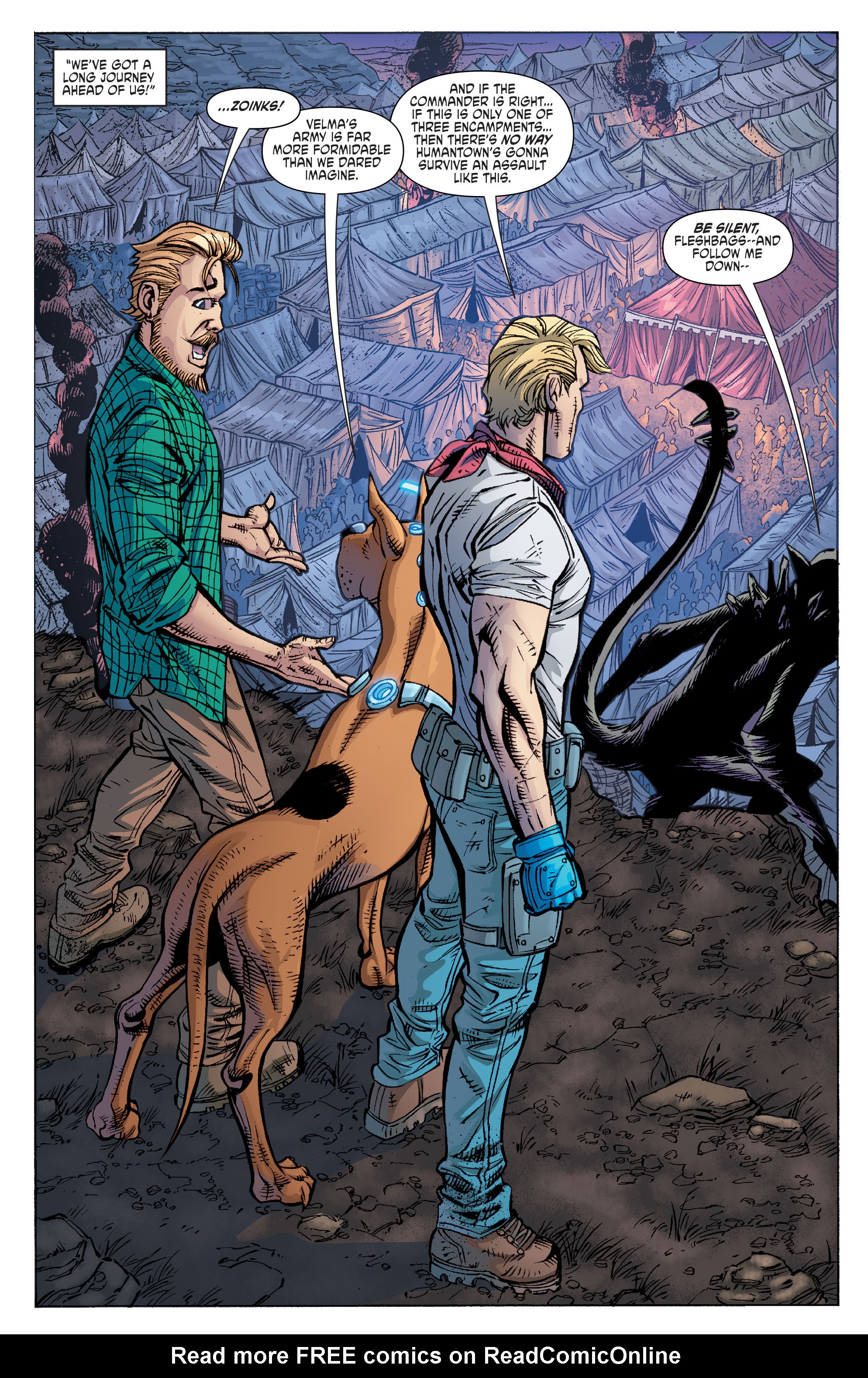 Read online Scooby Apocalypse comic -  Issue #10 - 17