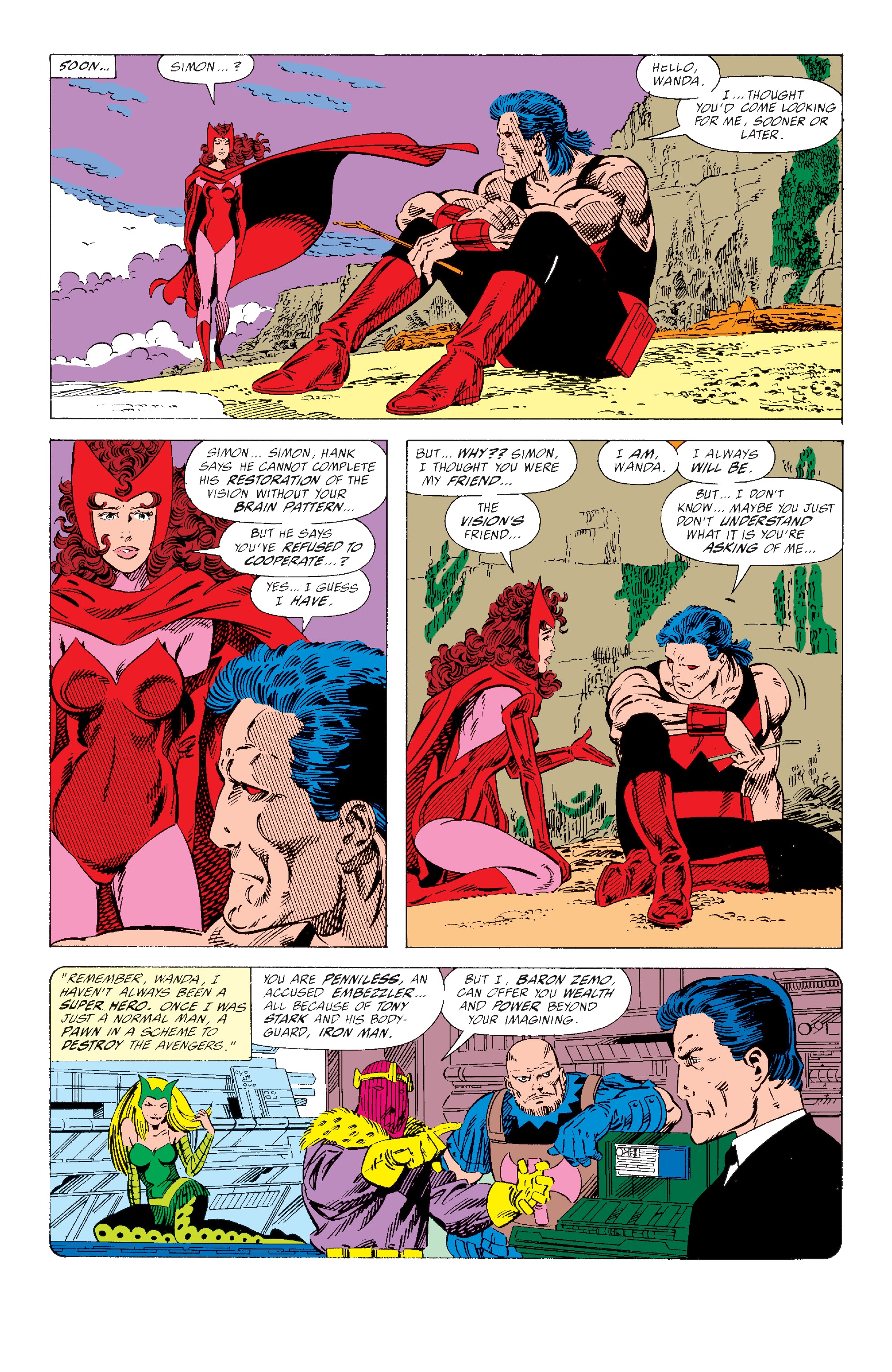 Read online Avengers West Coast Epic Collection: How The West Was Won comic -  Issue #Avengers West Coast Epic Collection Vision Quest (Part 3) - 35