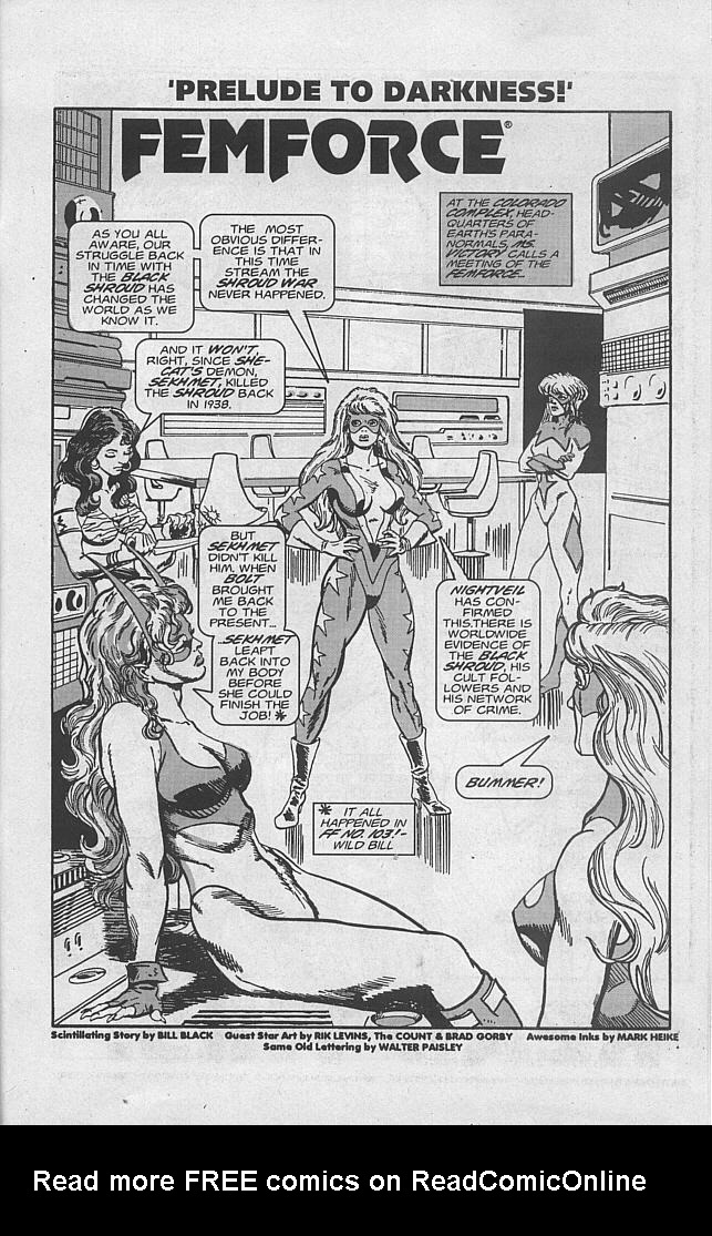 Read online Femforce comic -  Issue #104 - 31