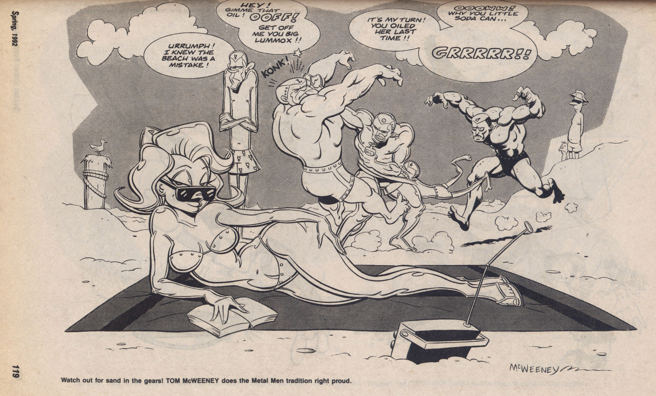 Read online Amazing Heroes Swimsuit Special comic -  Issue # TPB 3 - 118