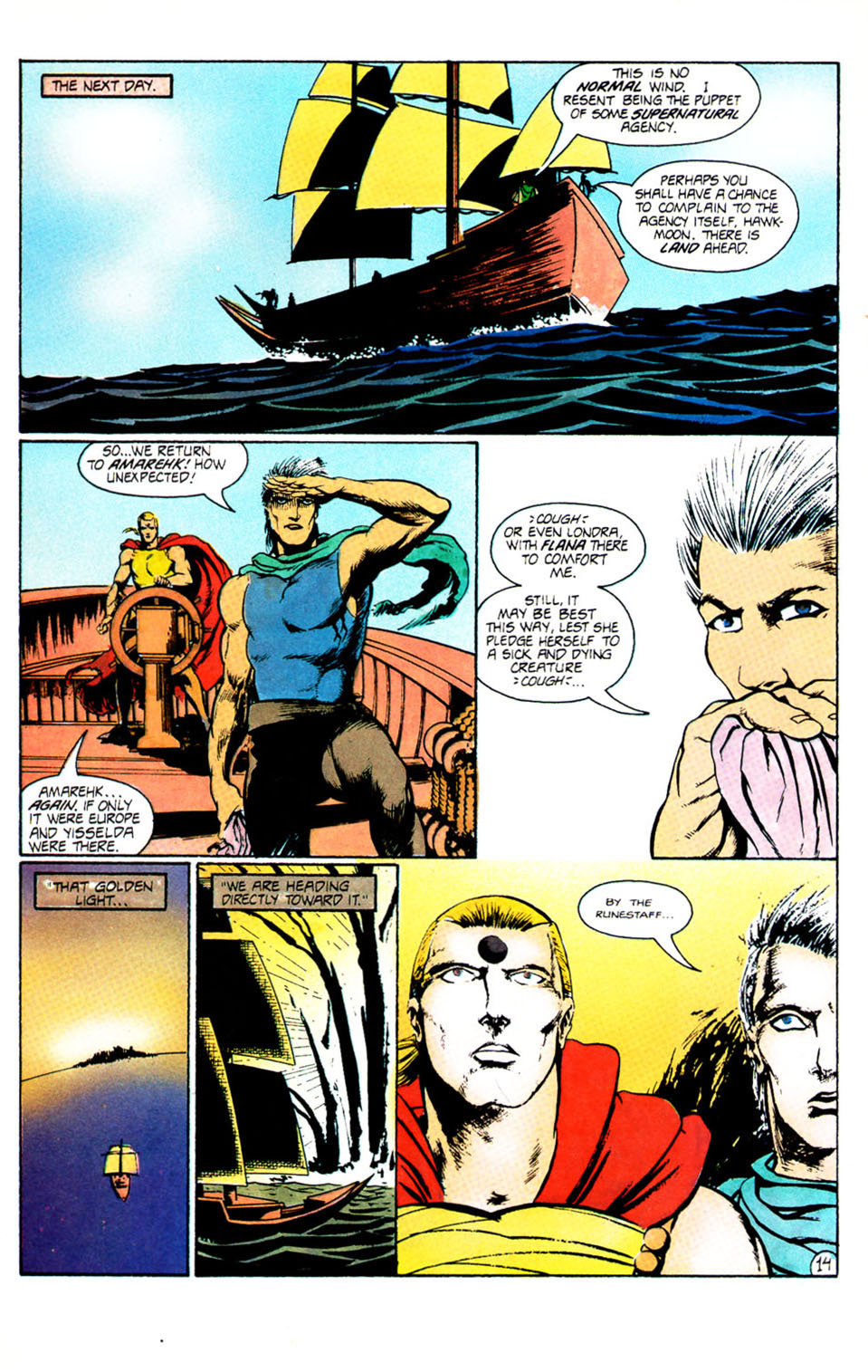 Read online Hawkmoon: The Runestaff comic -  Issue #1 - 17