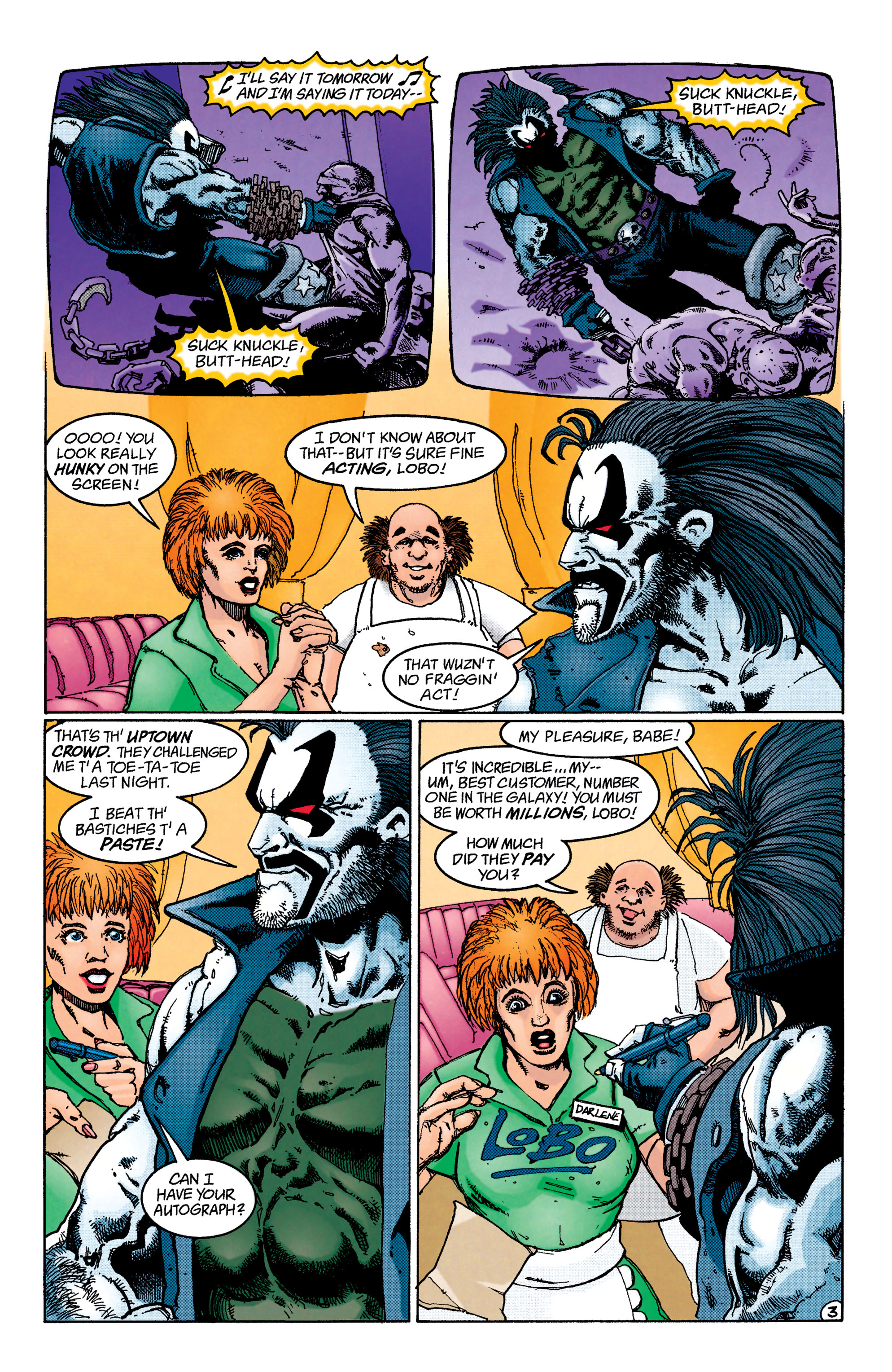 Read online Lobo (1993) comic -  Issue #13 - 4