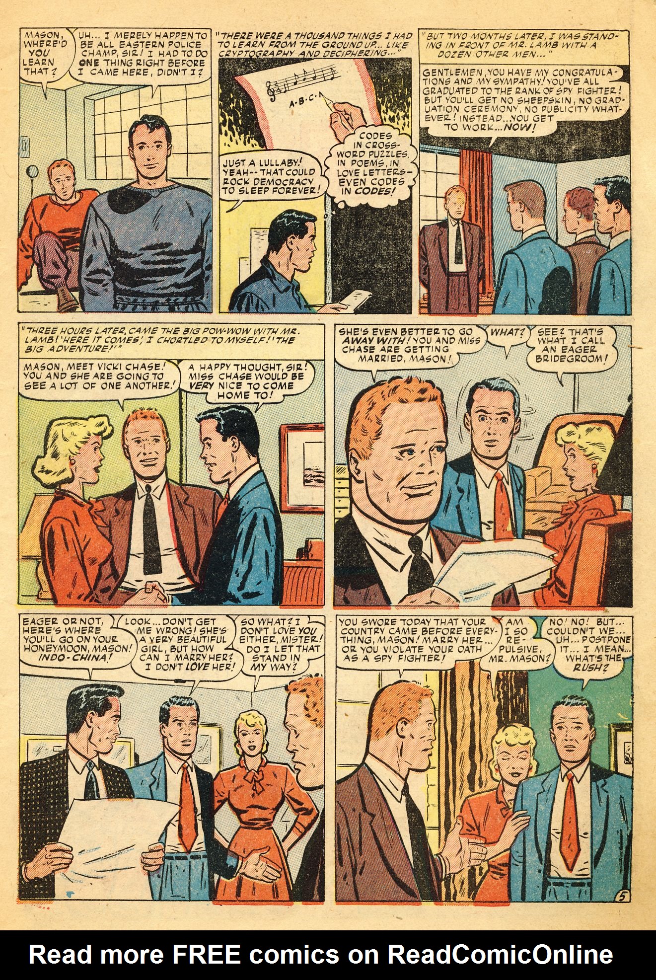 Read online Spy Fighters comic -  Issue #1 - 7