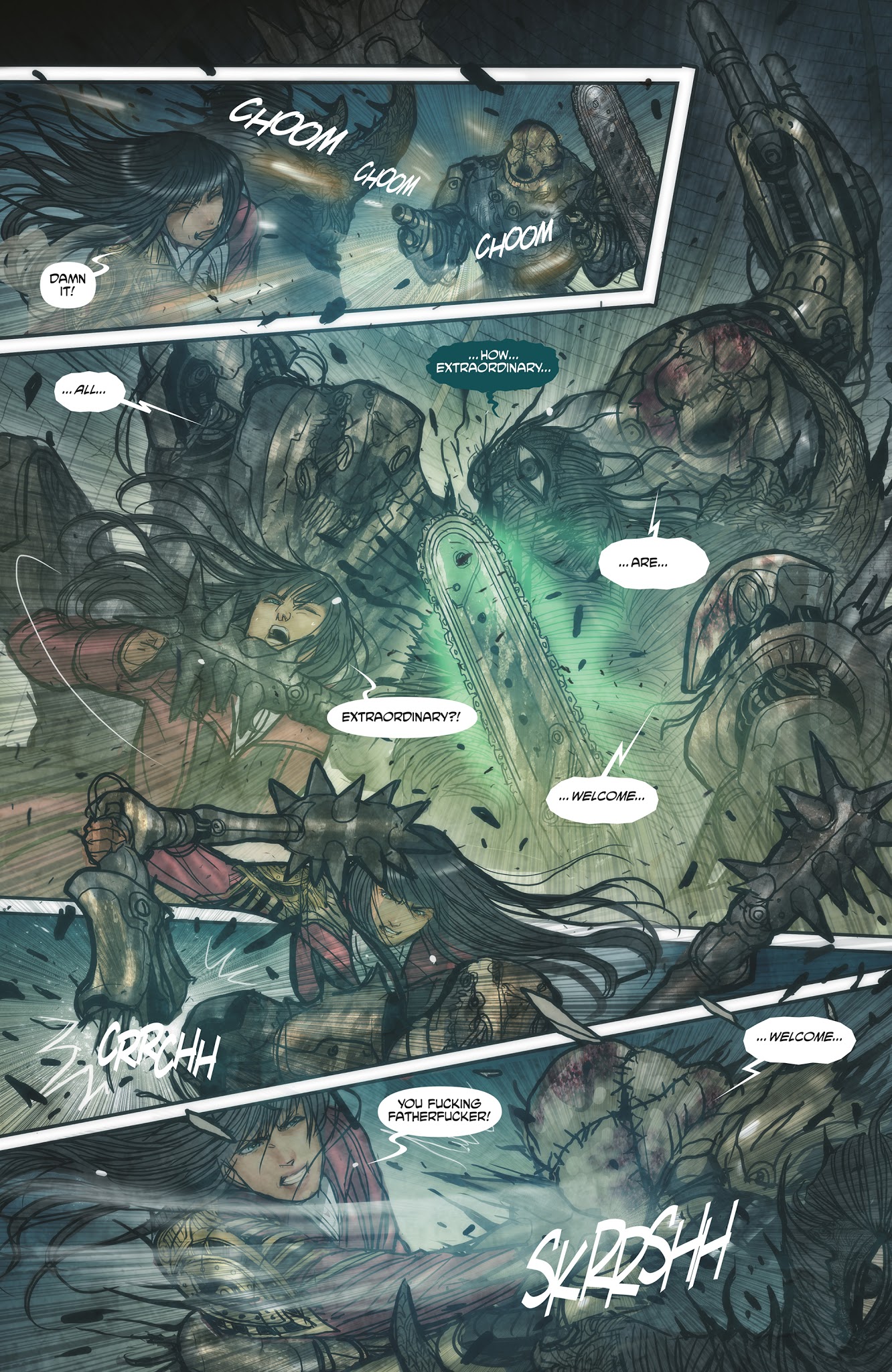 Read online Monstress comic -  Issue #16 - 5