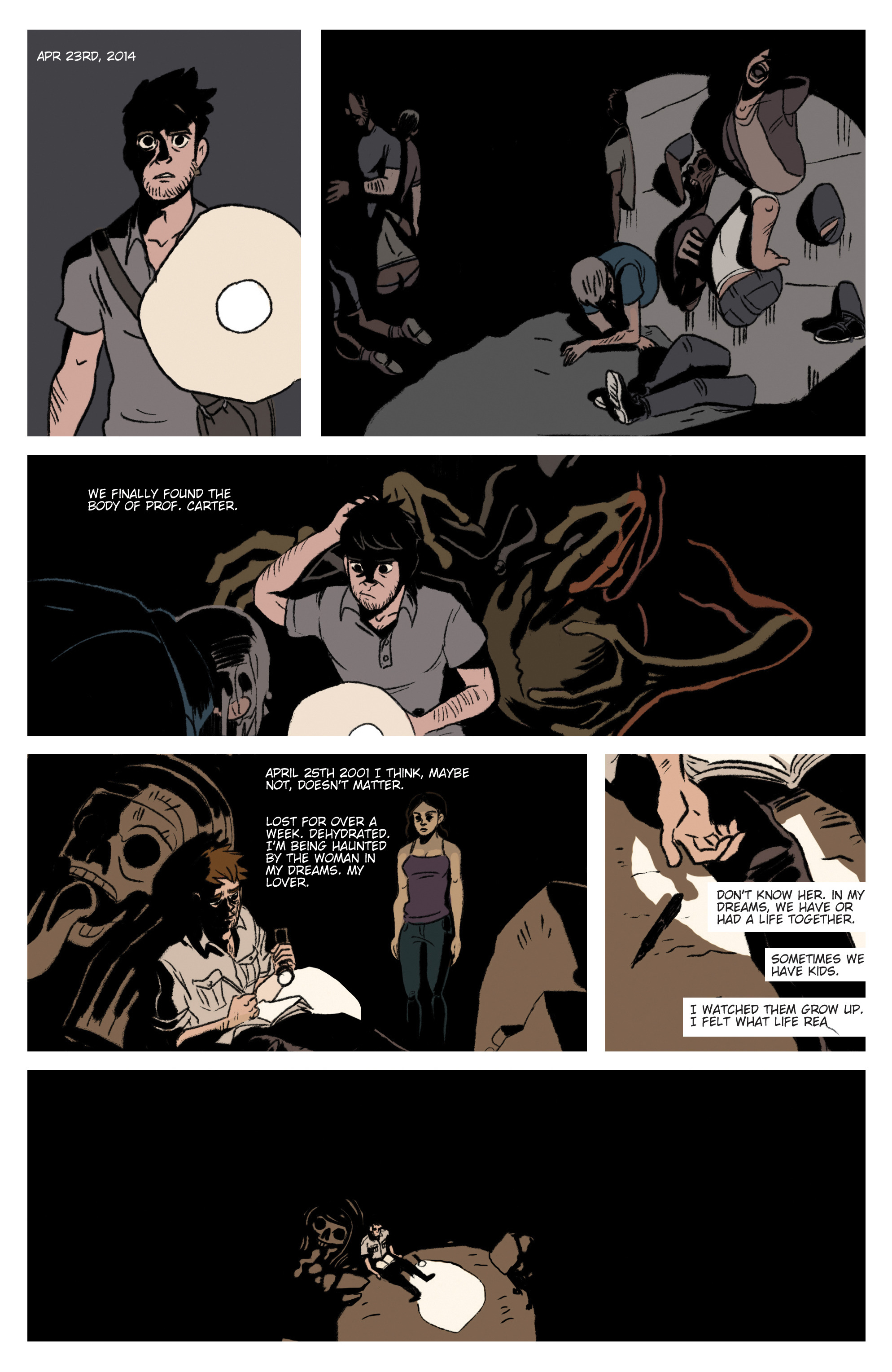 Read online Outer God comic -  Issue #2 - 22