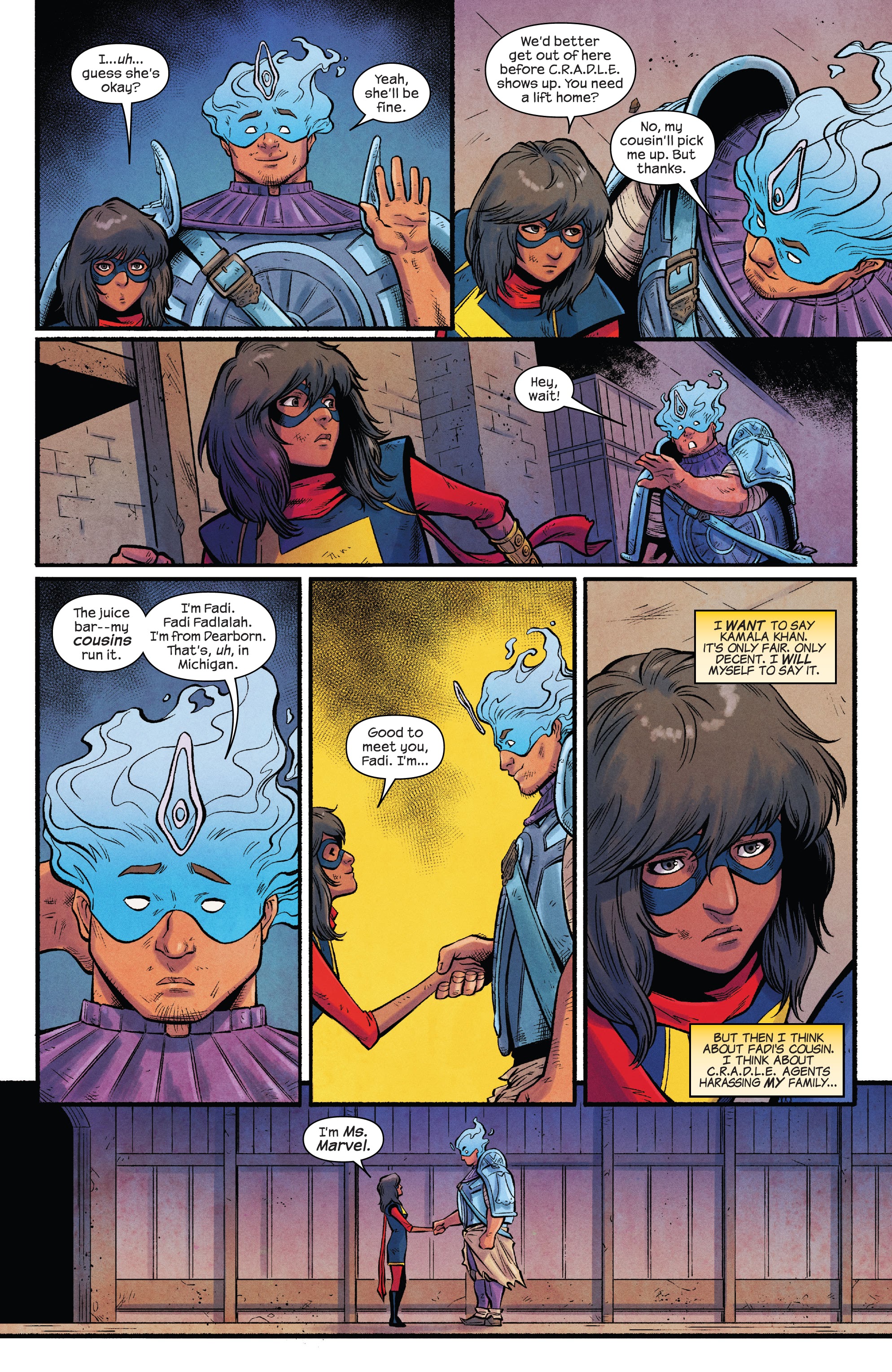 Read online Magnificent Ms. Marvel comic -  Issue #16 - 21