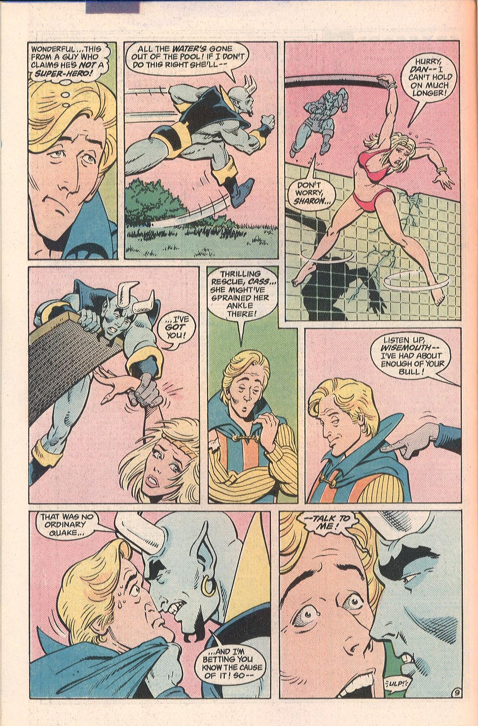 Read online Blue Devil comic -  Issue #9 - 10