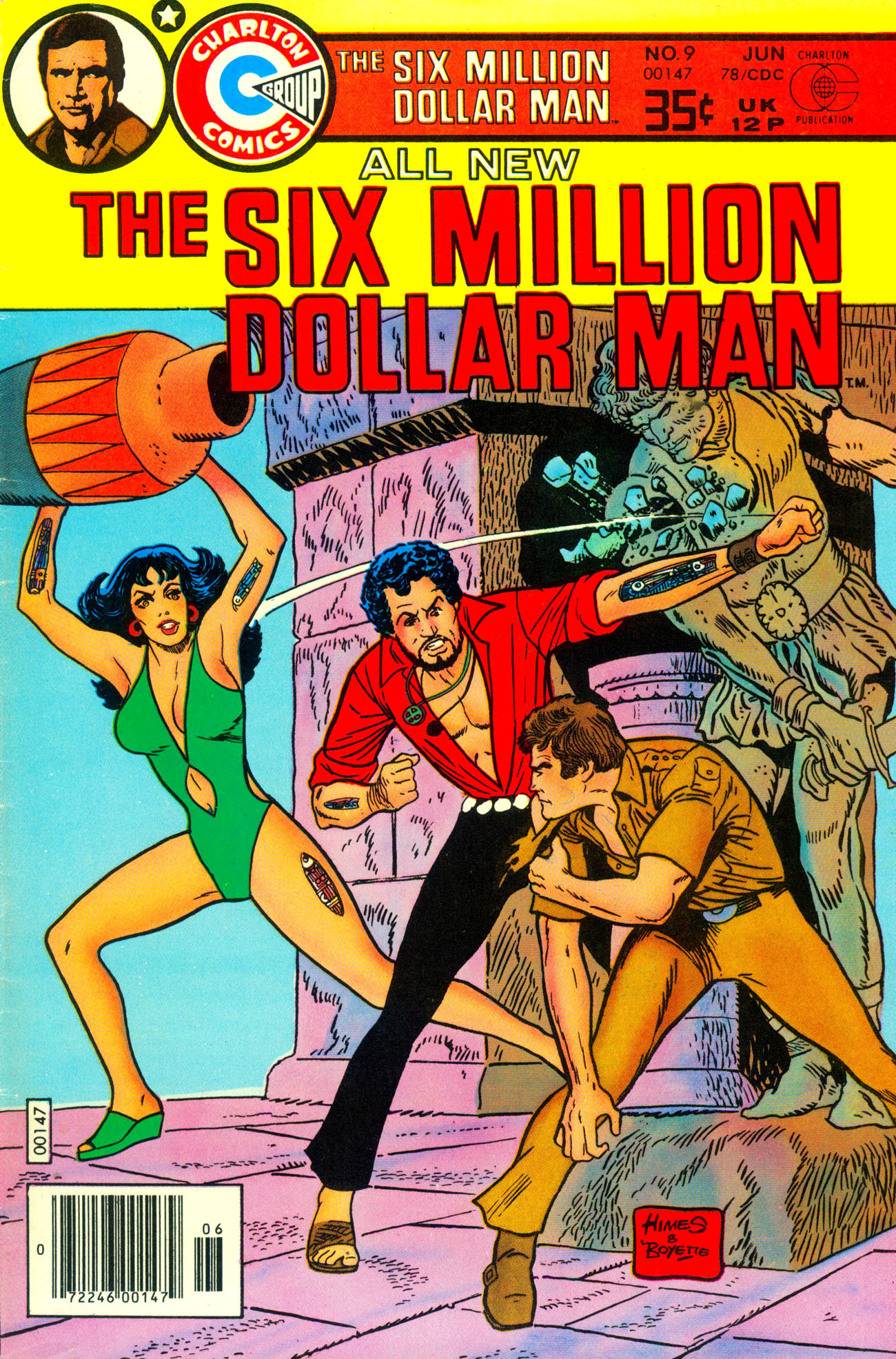 Read online The Six Million Dollar Man [comic] comic -  Issue #9 - 1