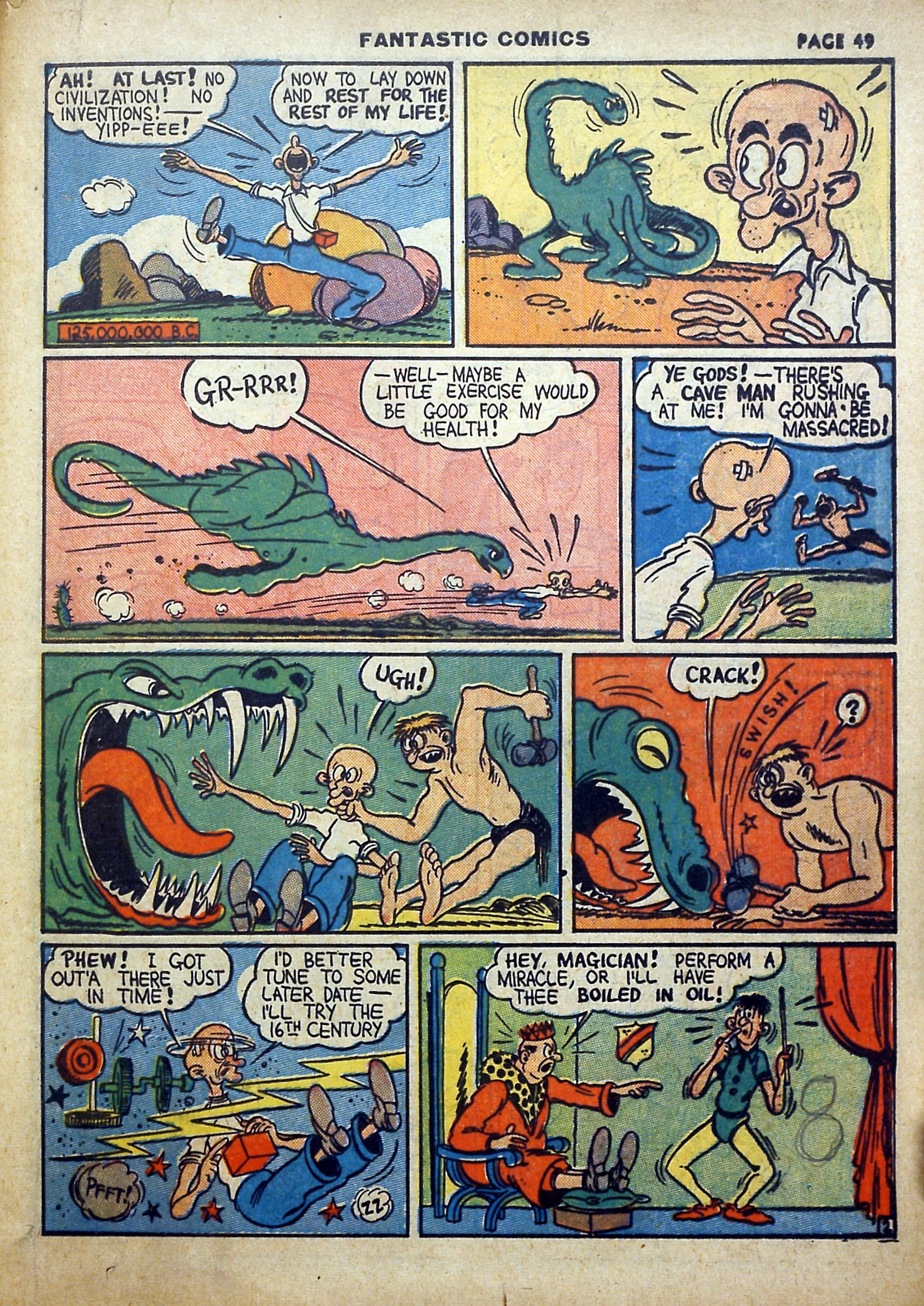 Read online Fantastic Comics comic -  Issue #5 - 50