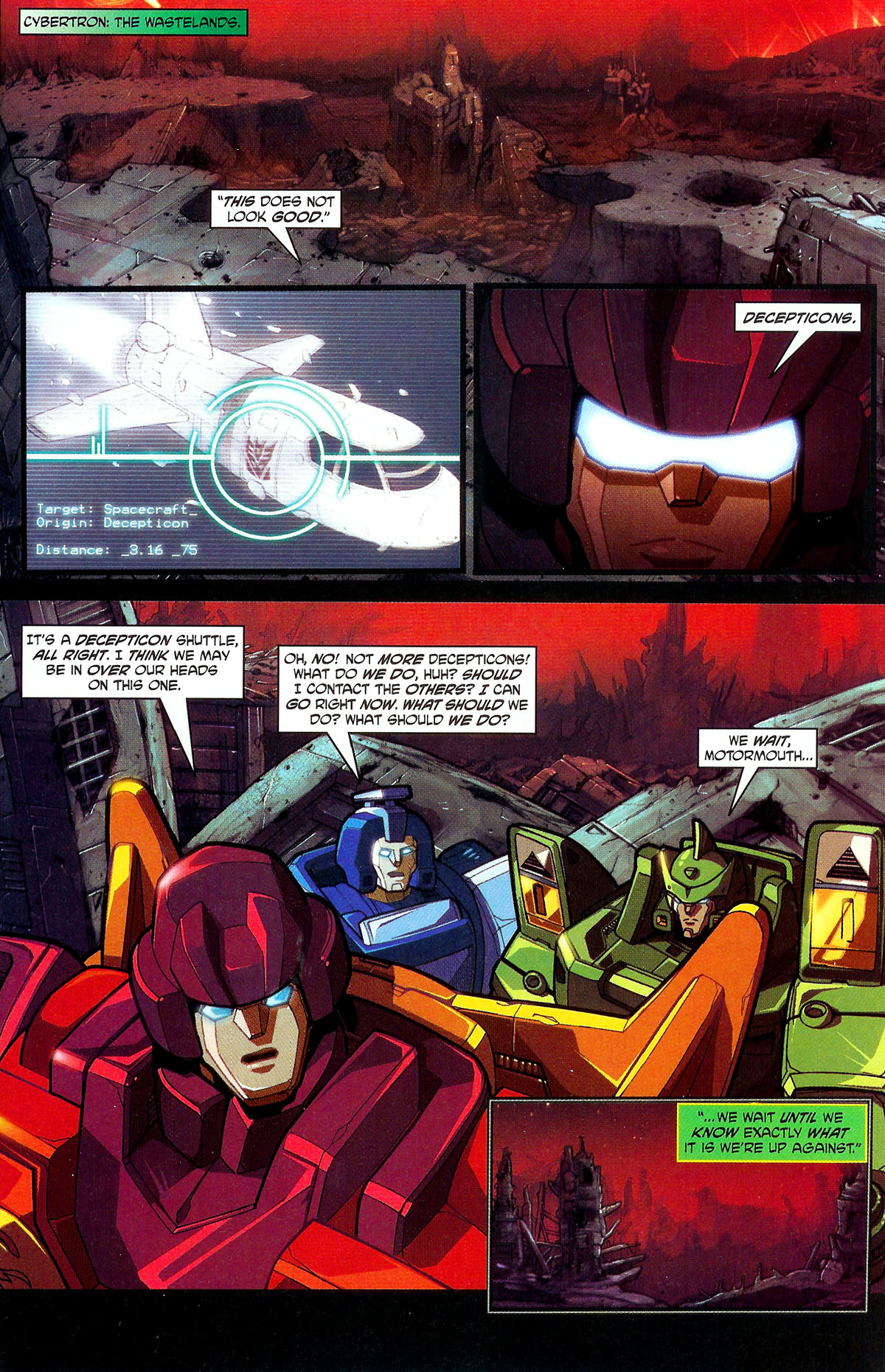 Read online Transformers: Generation 1 (2003) comic -  Issue #3 - 12