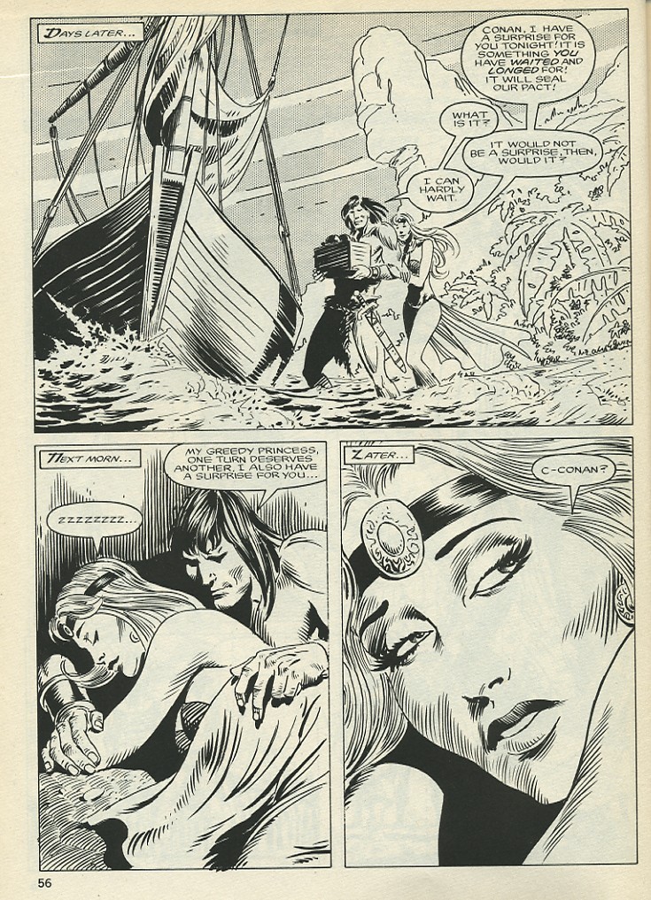 The Savage Sword Of Conan issue 136 - Page 55