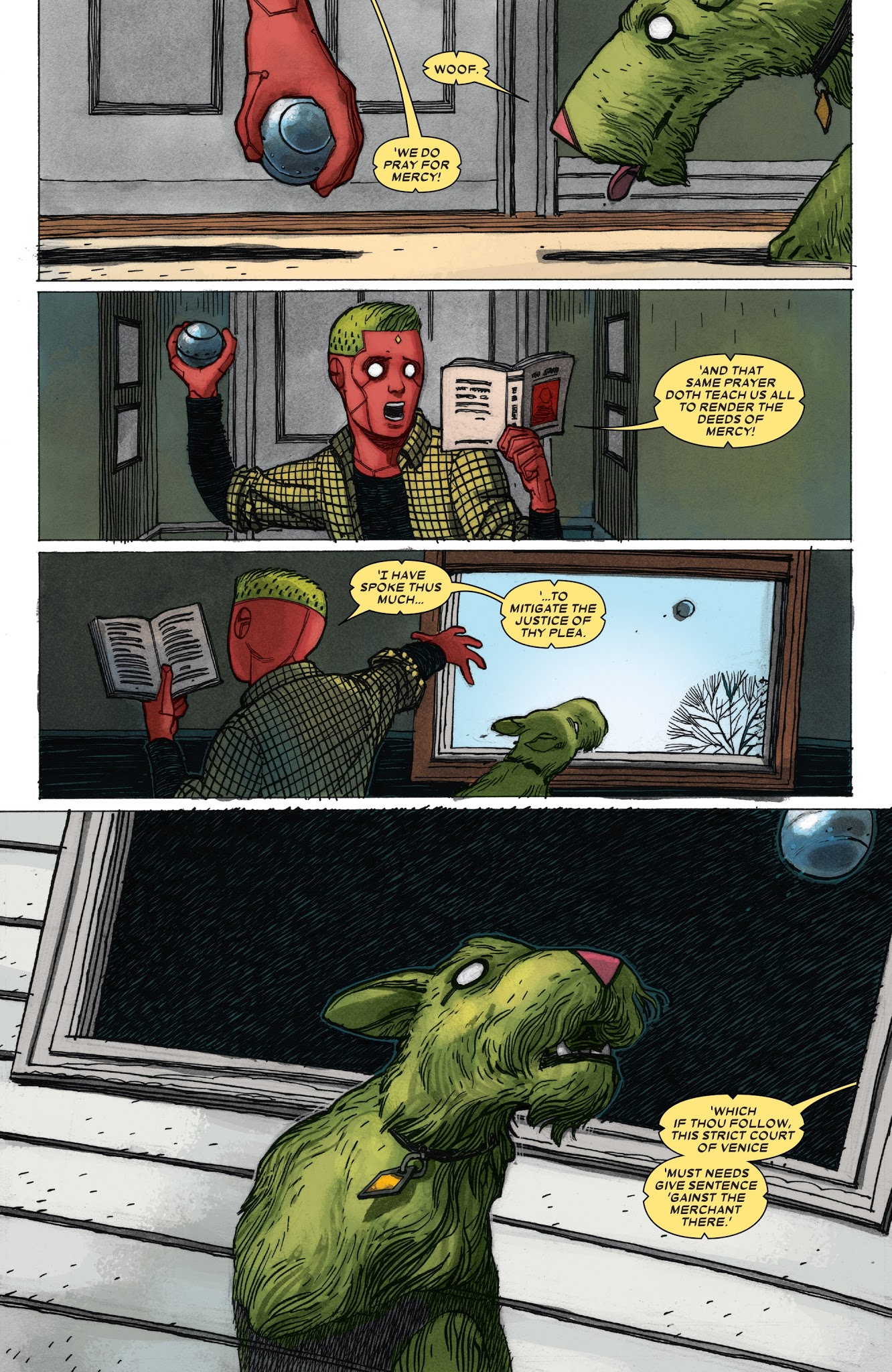 Read online Vision: Director's Cut comic -  Issue #4 - 25