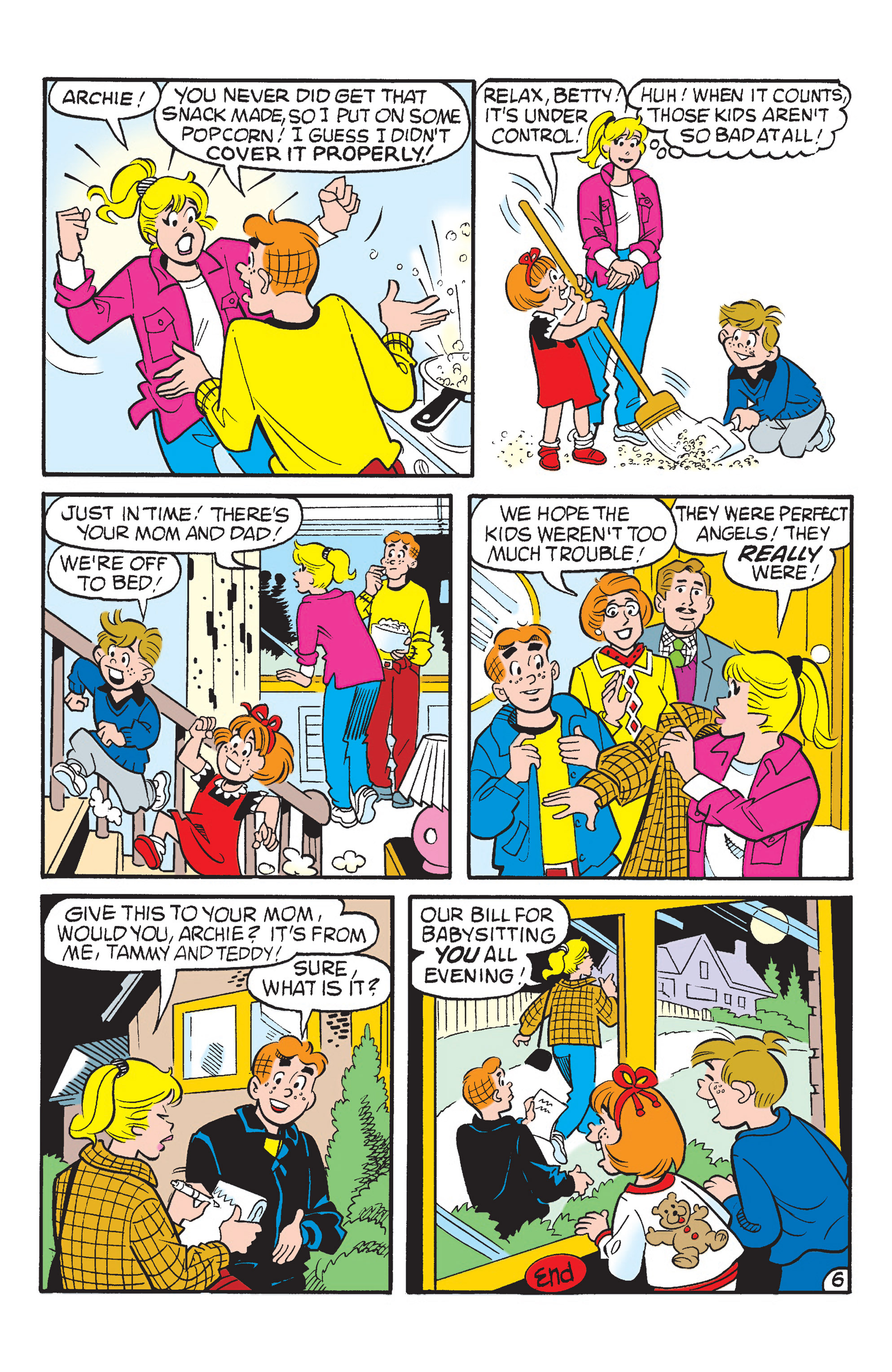 Read online B&V Friends Adventures In Babysitting comic -  Issue # TPB - 93