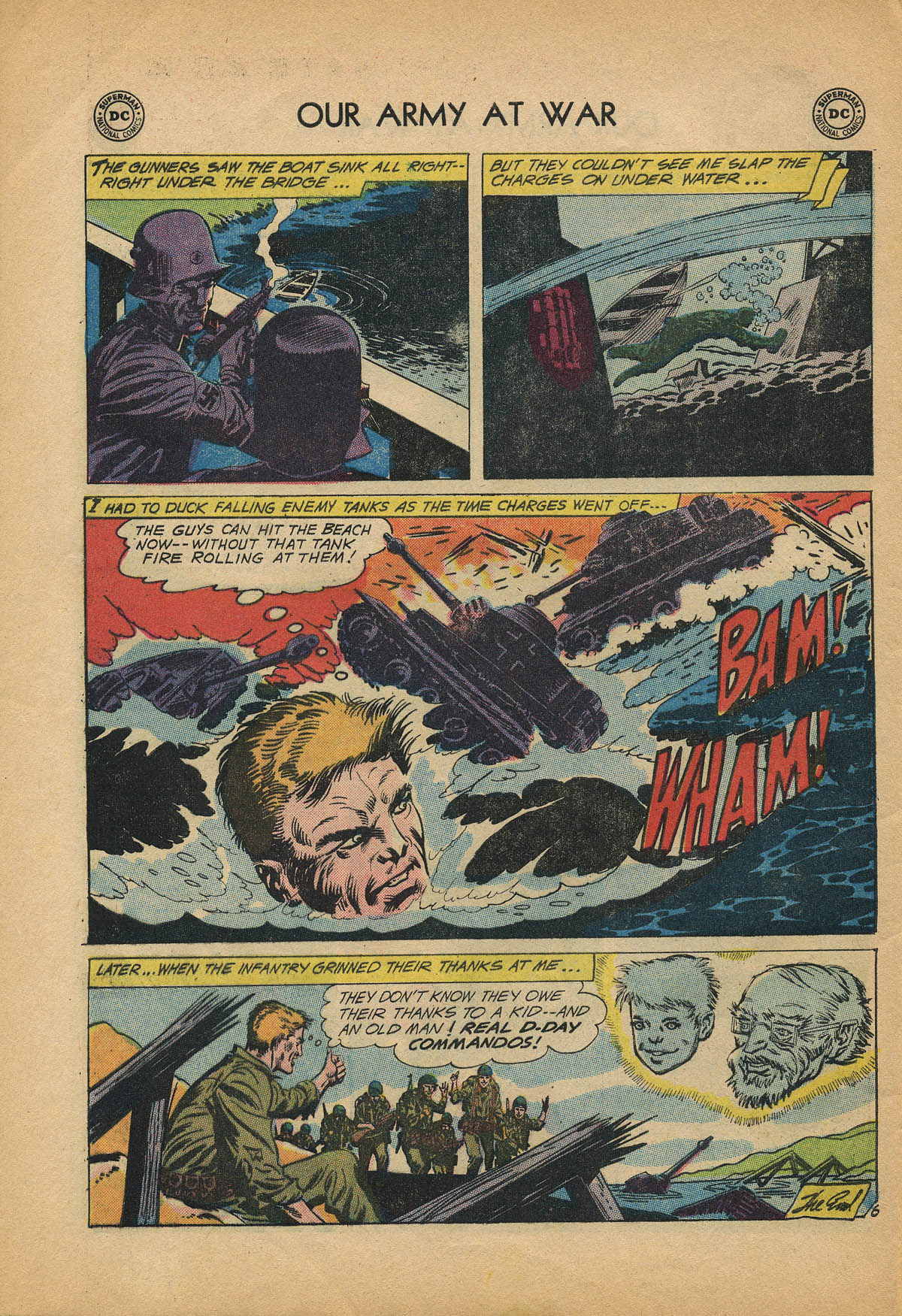 Read online Our Army at War (1952) comic -  Issue #92 - 32