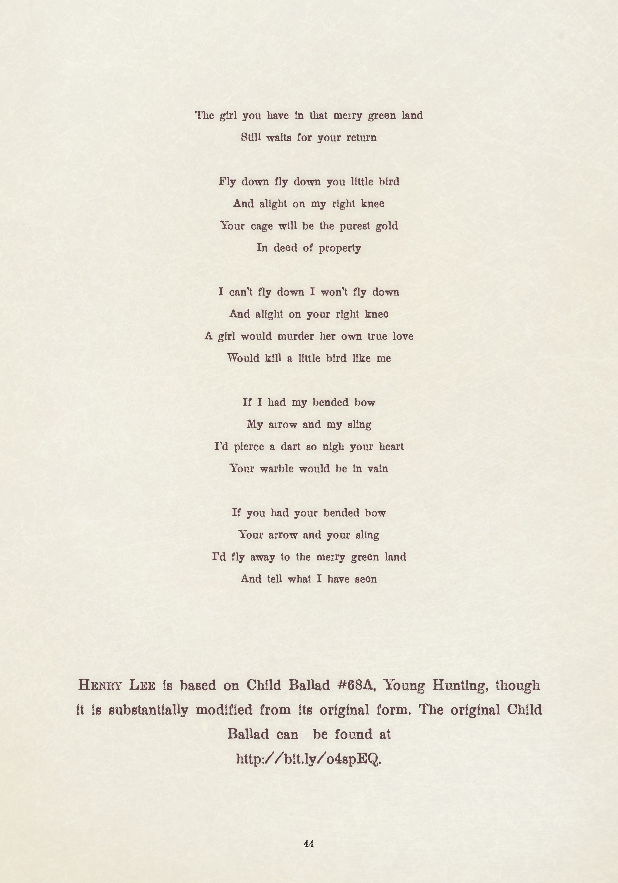 Read online Labor & Love: A Garland of American Folk Ballads comic -  Issue # Full - 45