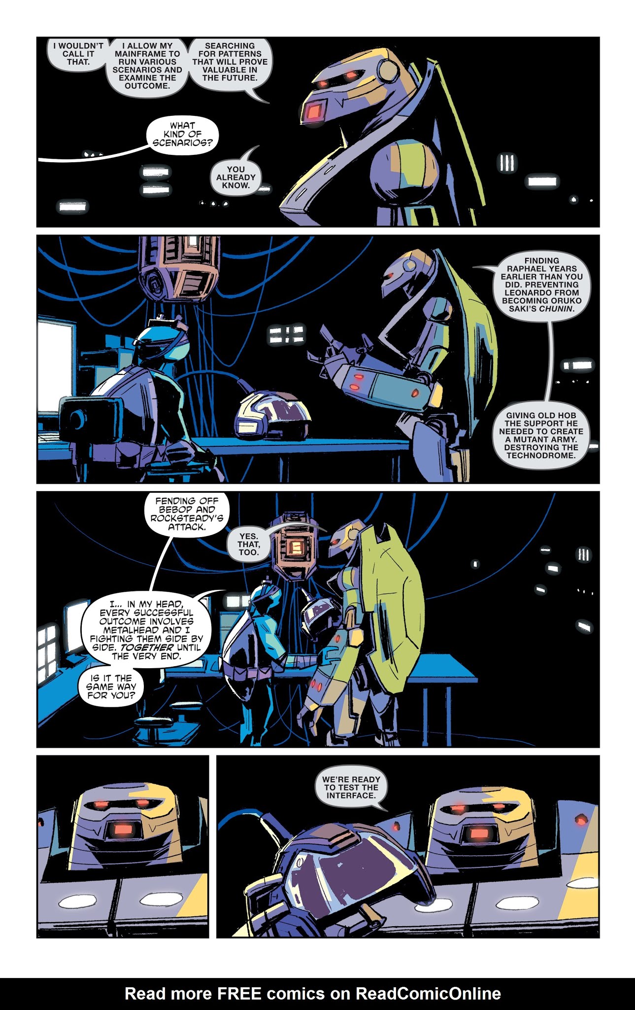 Read online Teenage Mutant Ninja Turtles: Macro-Series comic -  Issue #1 - 27