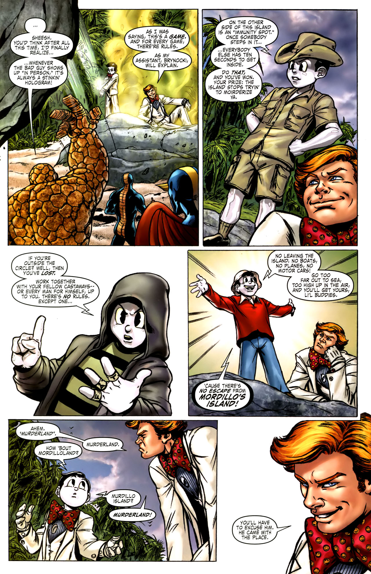 Read online The Thing (2006) comic -  Issue #2 - 4