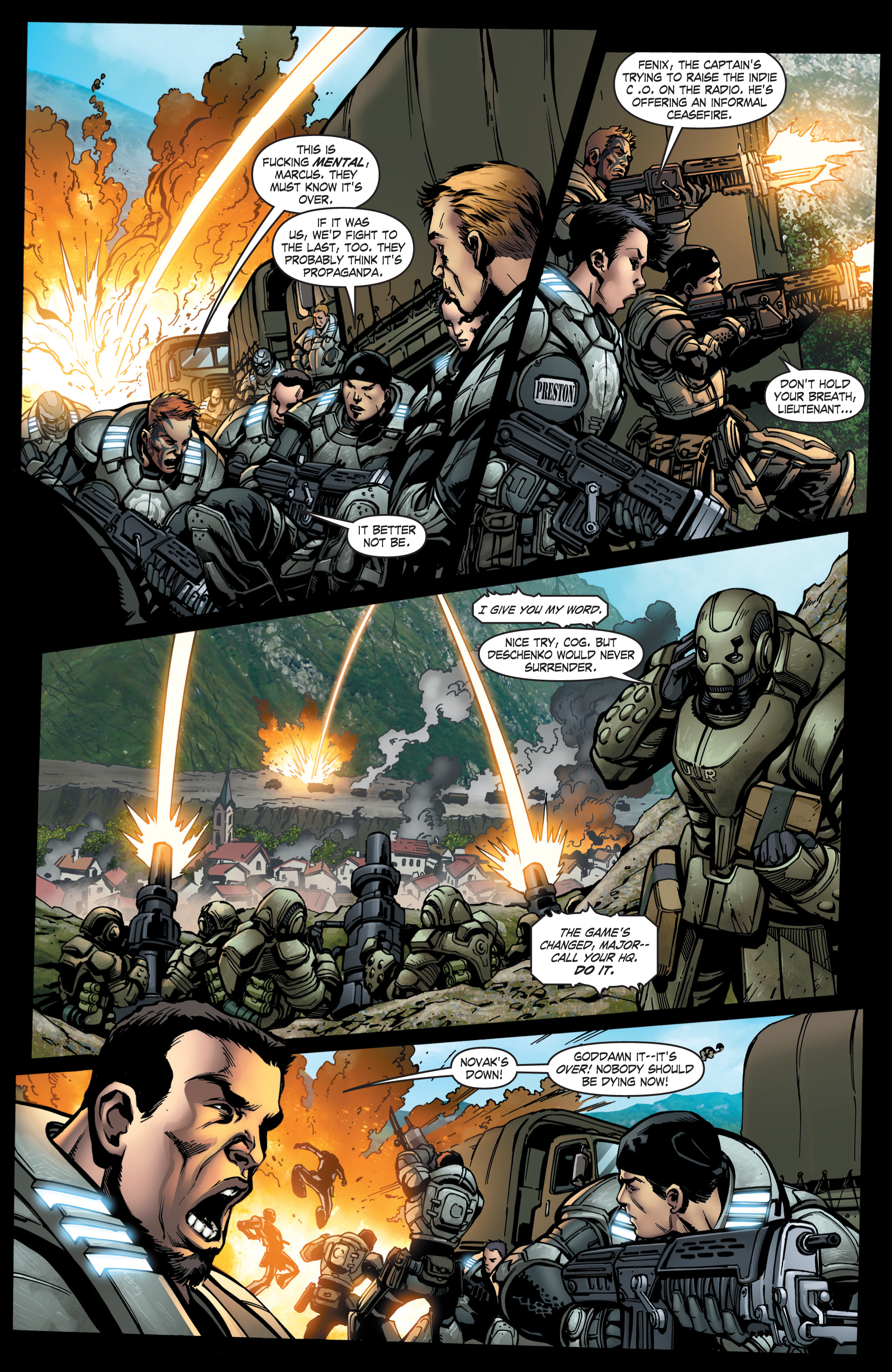 Read online Gears Of War comic -  Issue #18 - 17