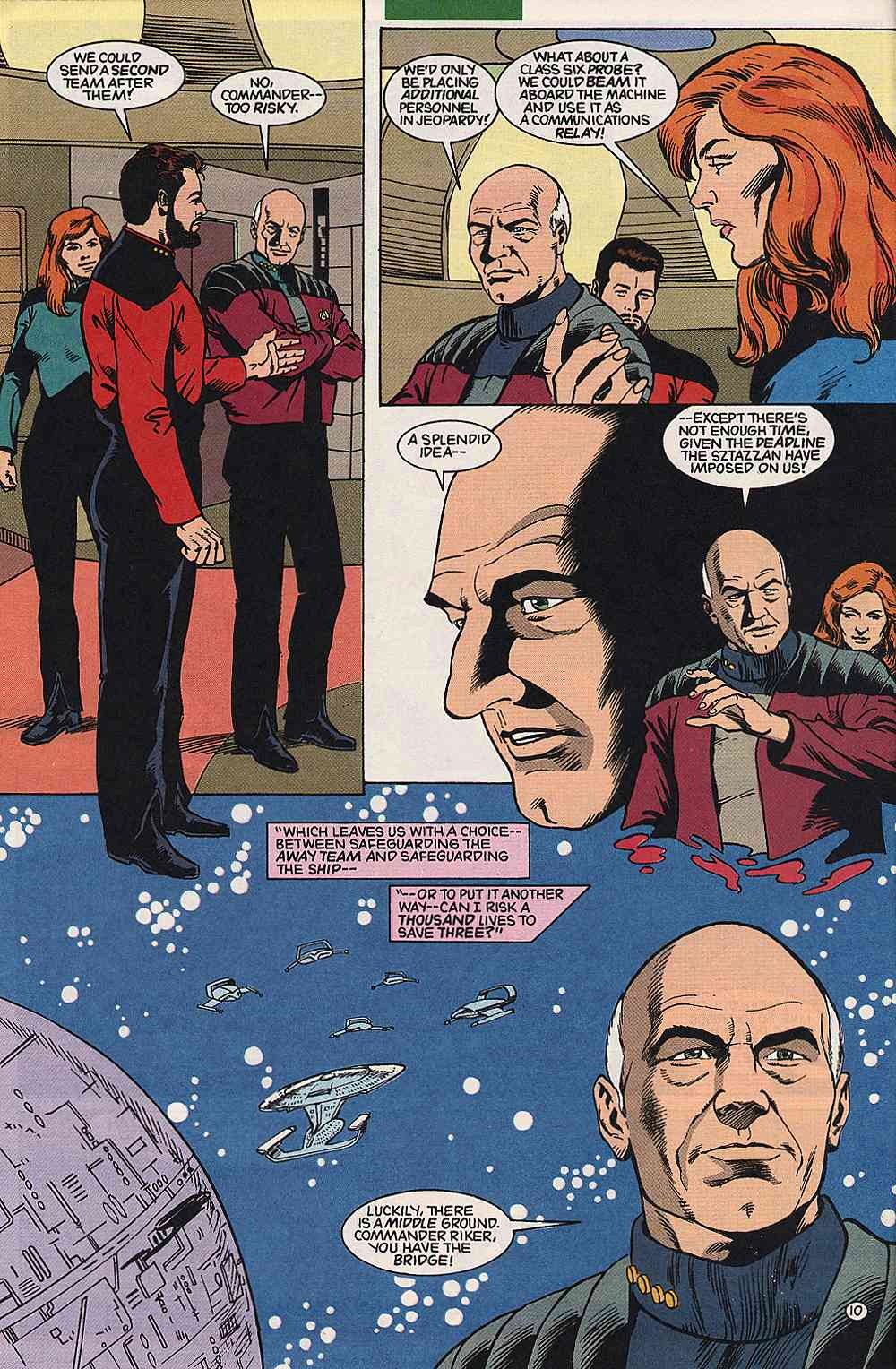 Read online Star Trek: The Next Generation (1989) comic -  Issue #40 - 11