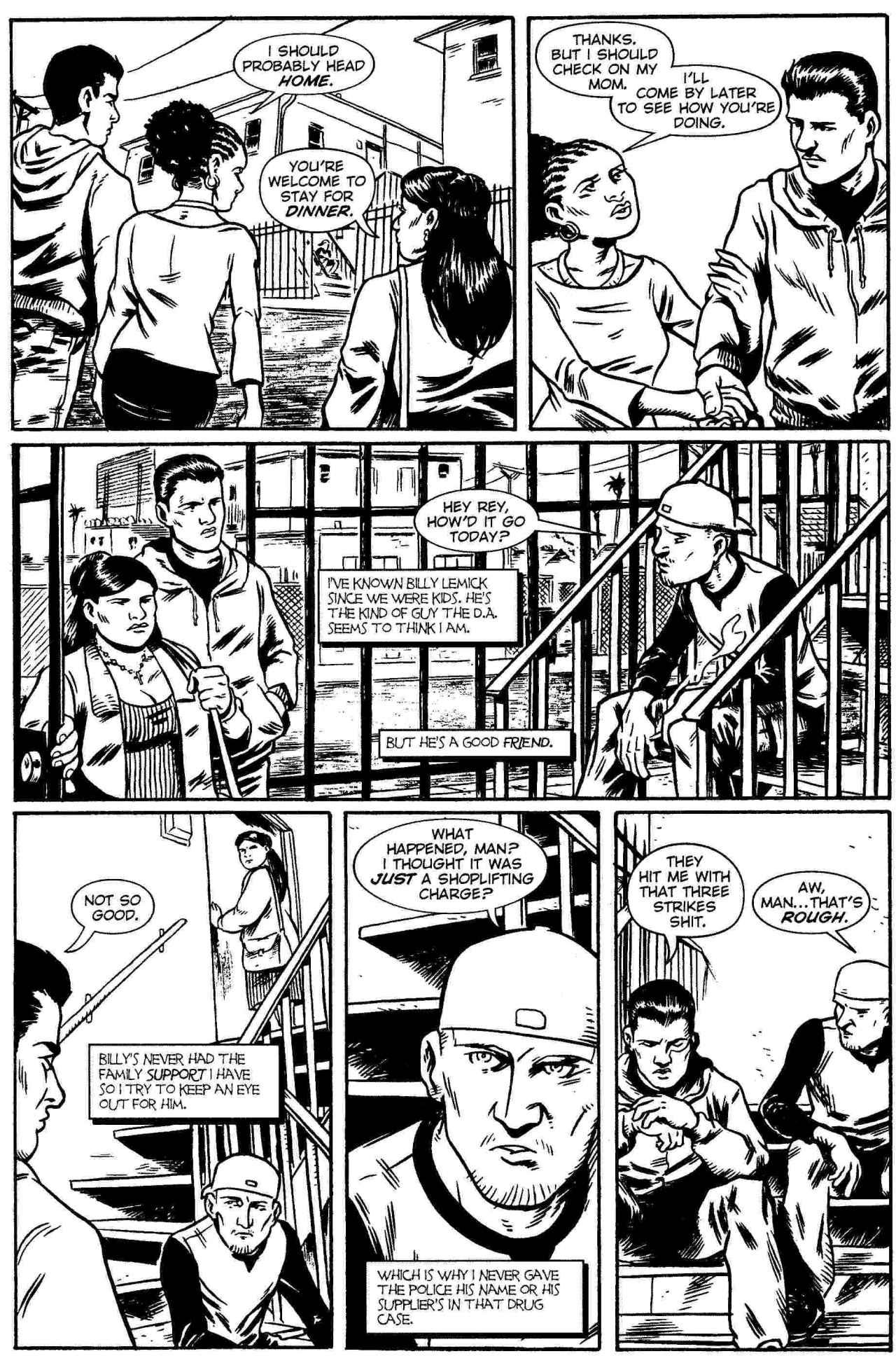 Read online Three Strikes comic -  Issue #1 - 19