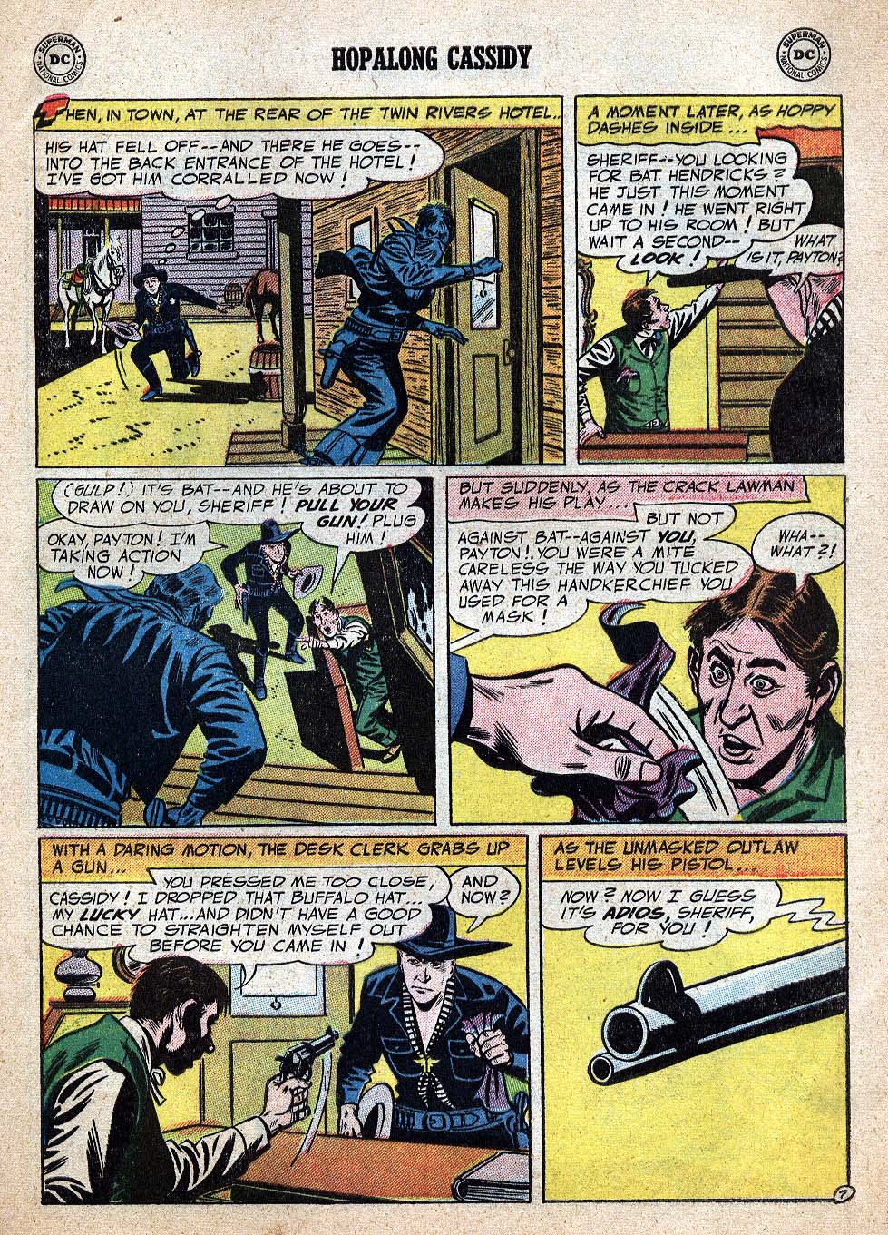 Read online Hopalong Cassidy comic -  Issue #102 - 9