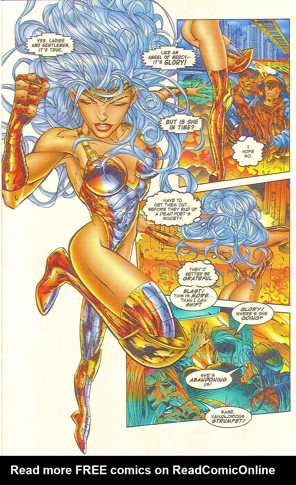 Read online Glory/Celestine: Dark Angel comic -  Issue #1 - 5