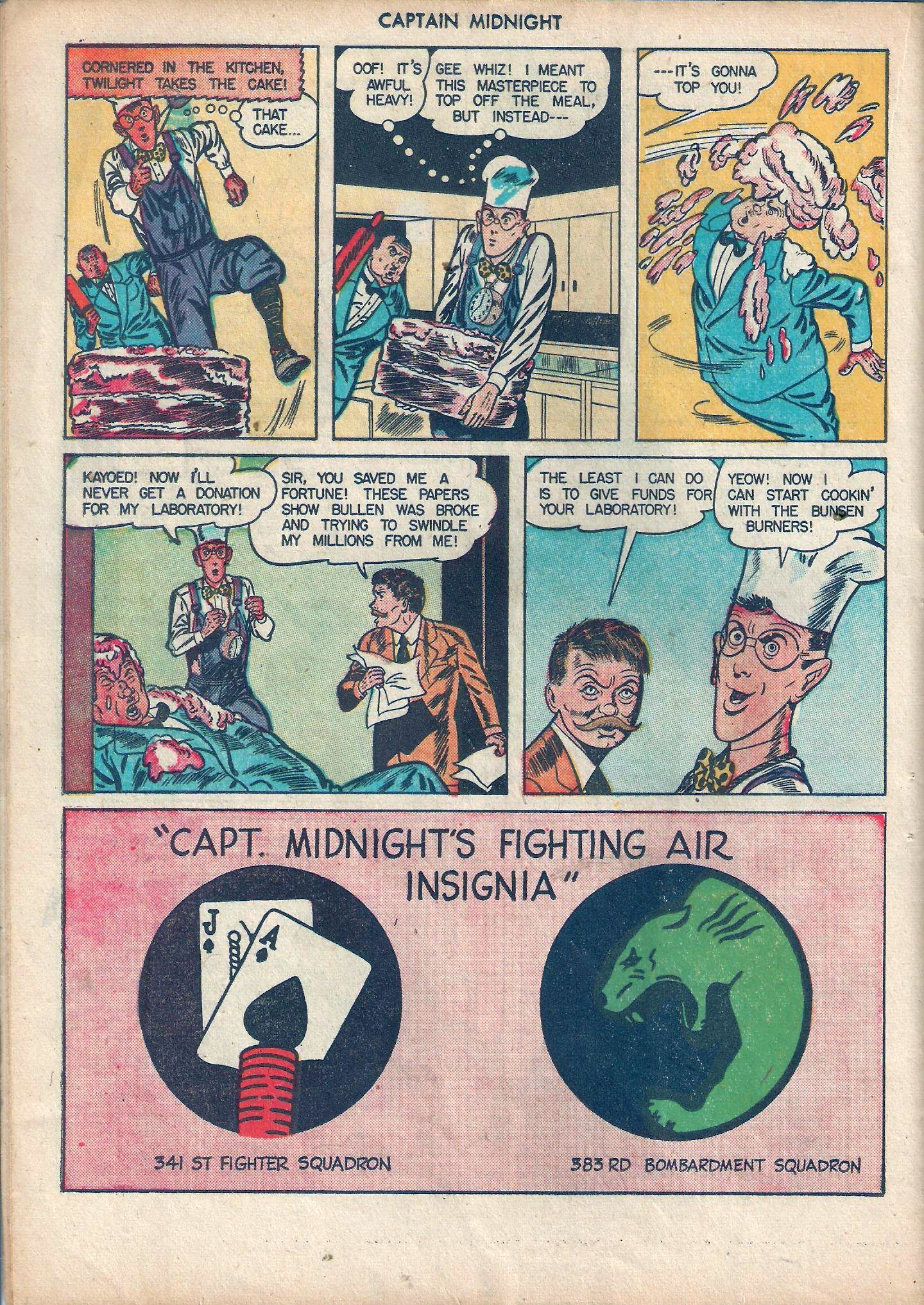 Read online Captain Midnight (1942) comic -  Issue #44 - 36