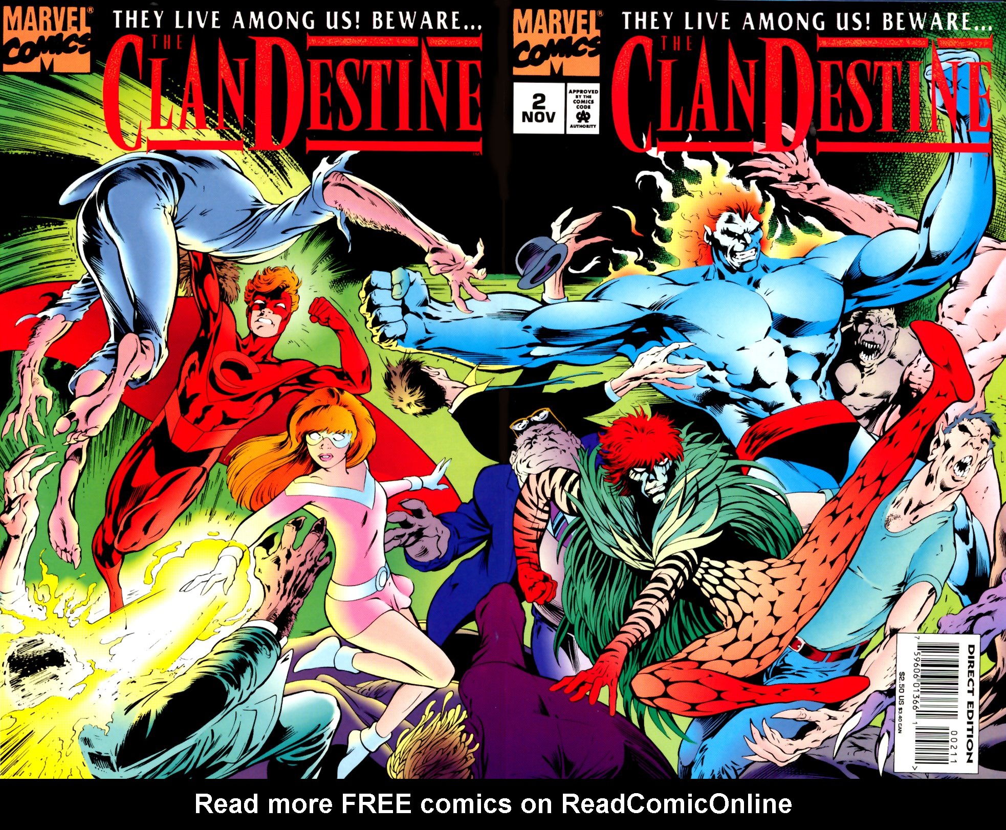 Read online ClanDestine (1994) comic -  Issue #2 - 1