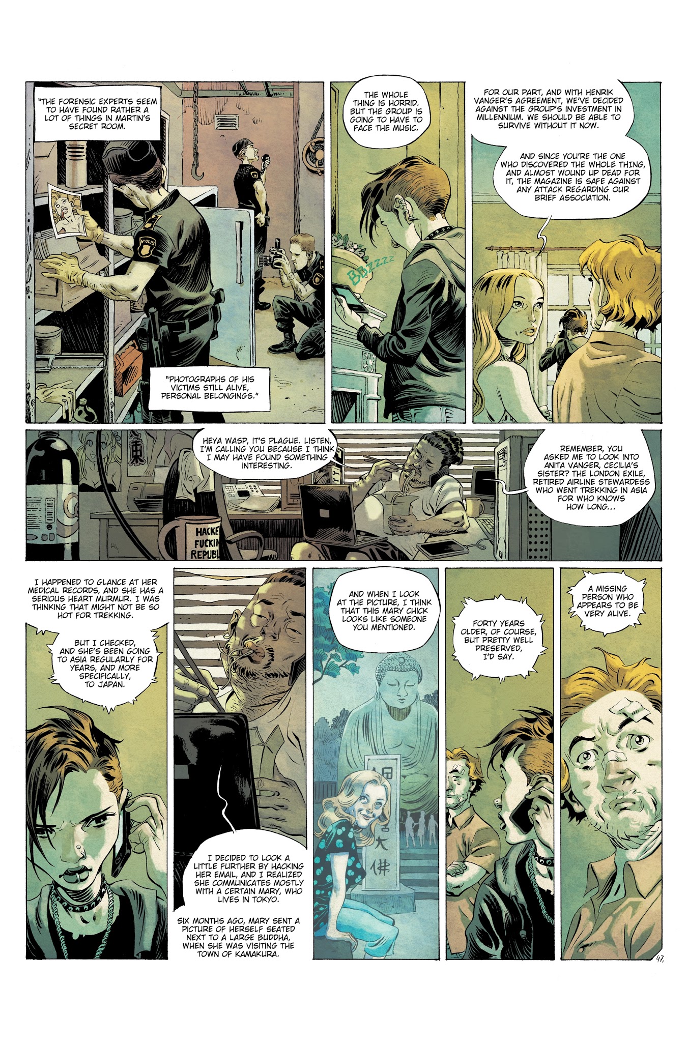 Read online Millennium: The Girl With the Dragon Tattoo comic -  Issue #2 - 50