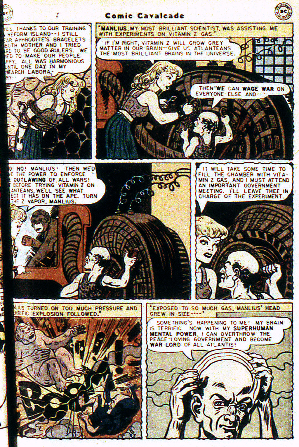 Read online Comic Cavalcade comic -  Issue #18 - 10