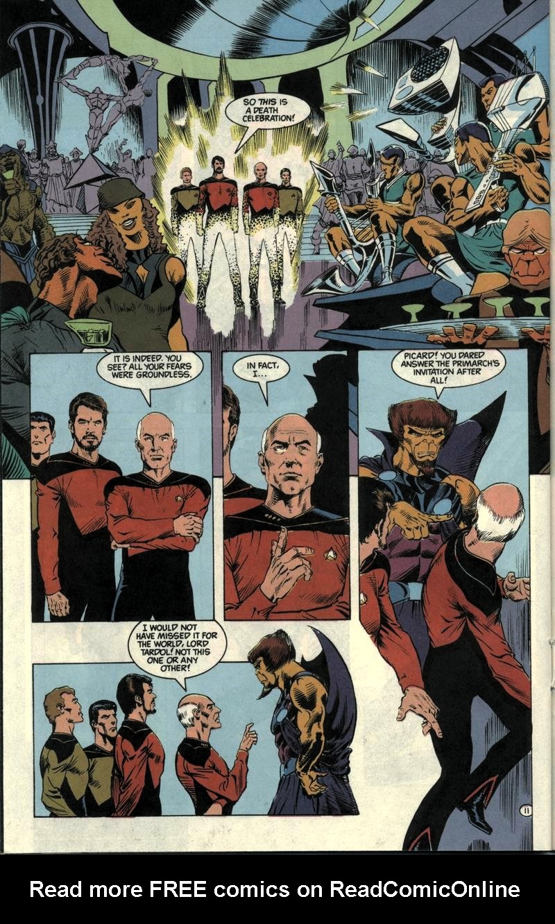Read online Star Trek: The Next Generation (1989) comic -  Issue #1 - 12