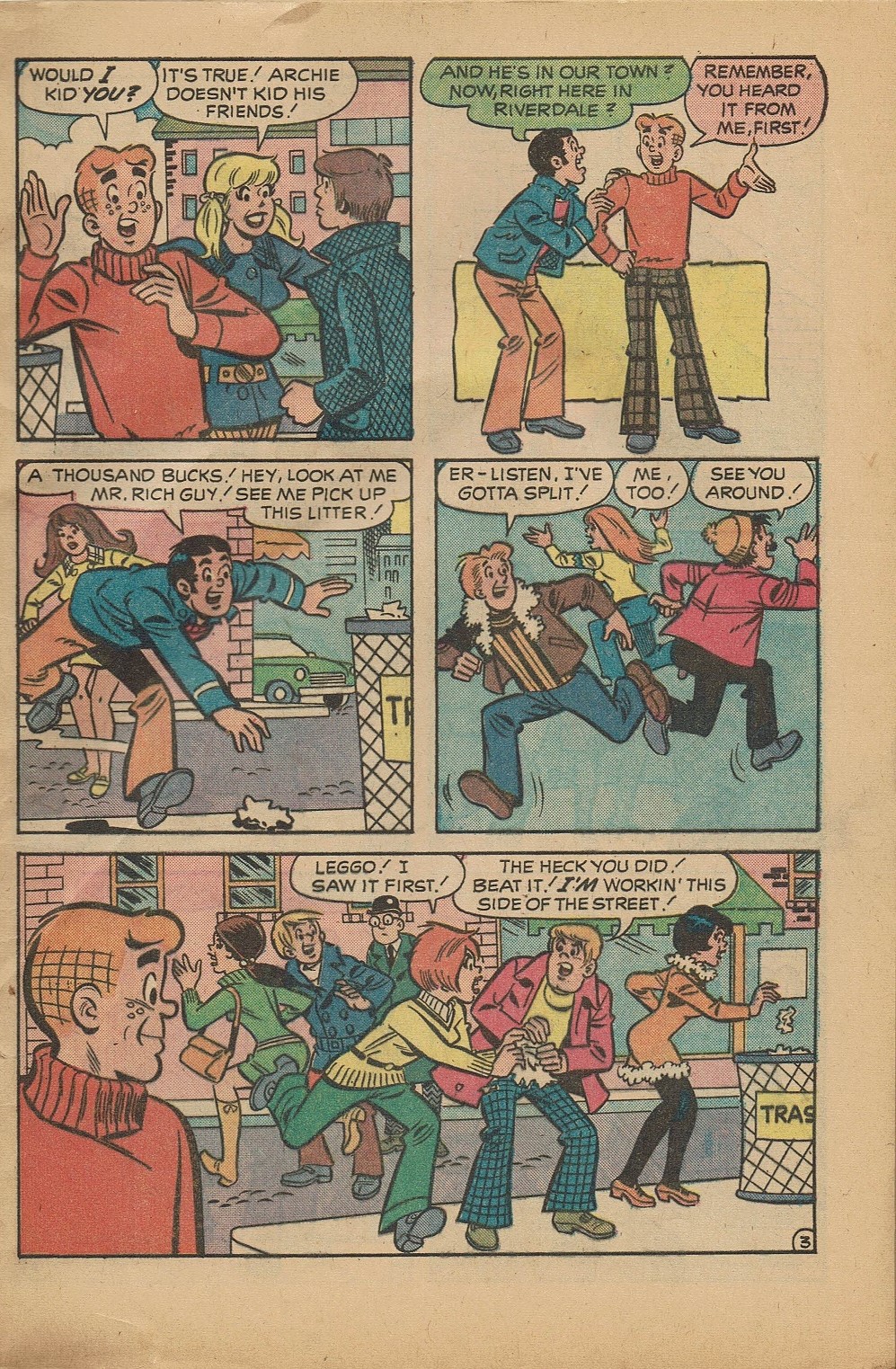 Read online Archie at Riverdale High (1972) comic -  Issue #5 - 6