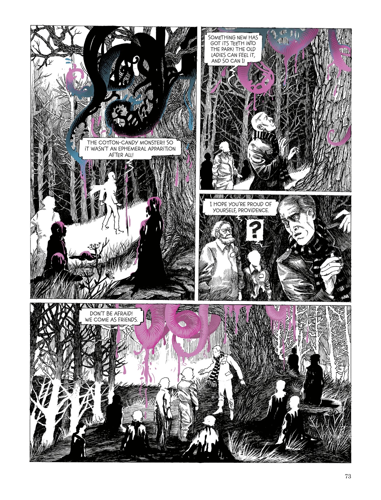 Read online The Monstrous Dreams of Mr. Providence comic -  Issue # TPB - 74