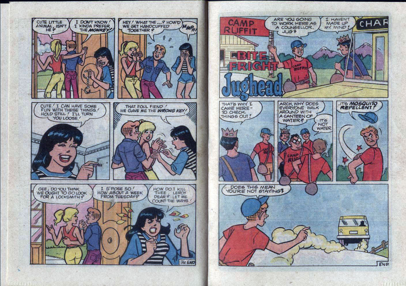Read online Archie...Archie Andrews, Where Are You? Digest Magazine comic -  Issue #58 - 65