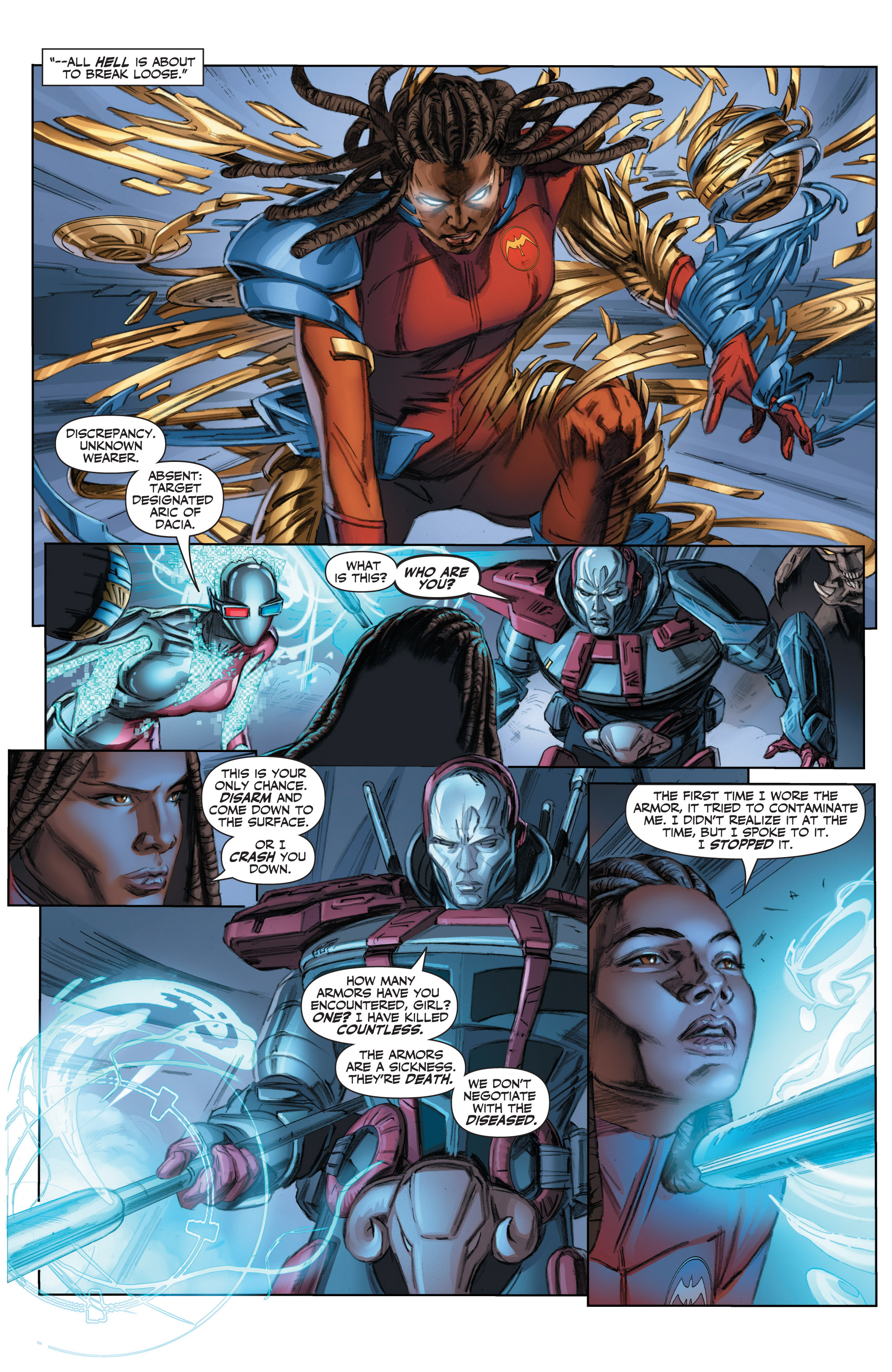 Read online Armor Hunters comic -  Issue #3 - 13