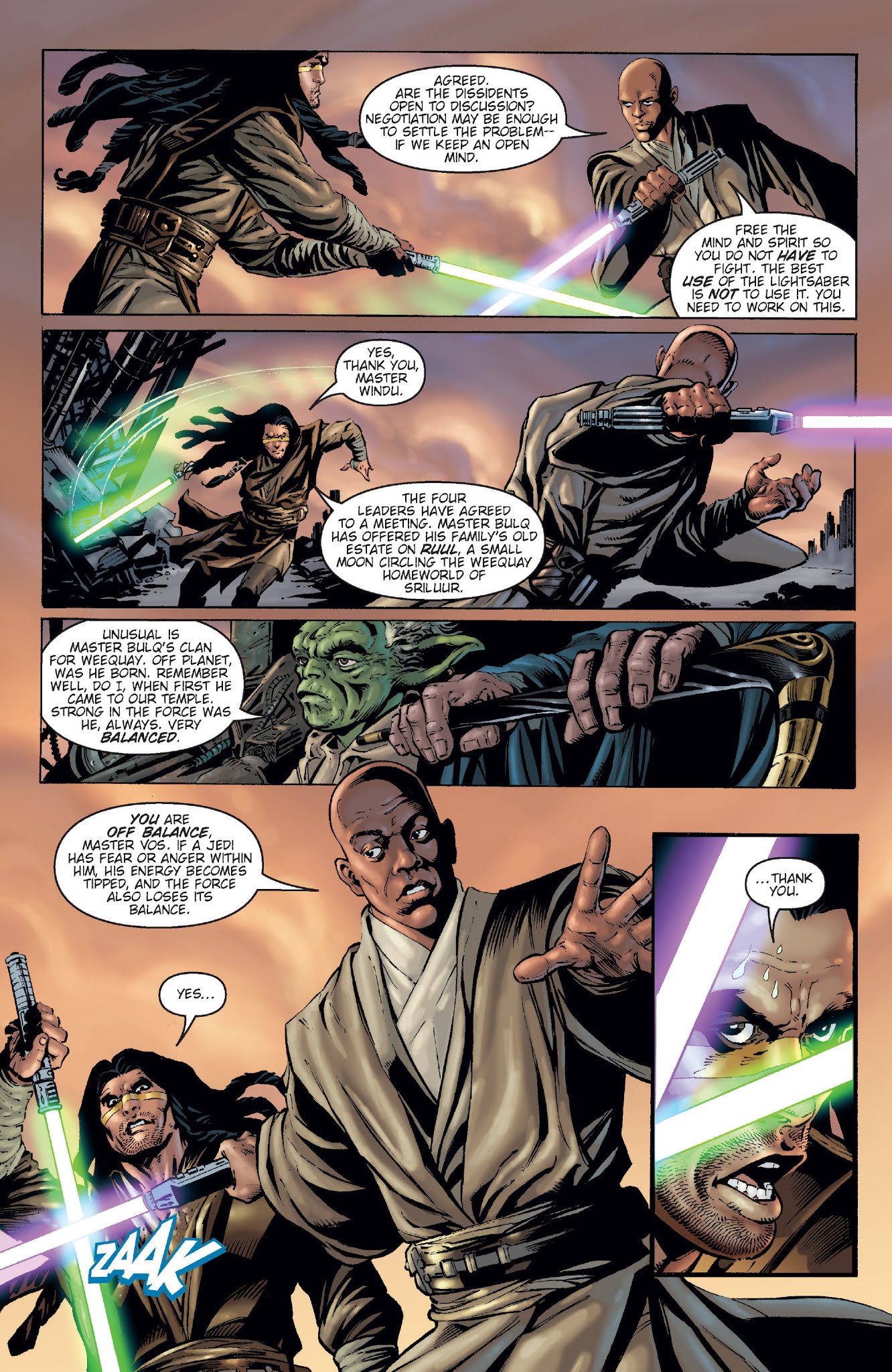 Read online Star Wars: Jedi comic -  Issue # Issue Mace Windu - 7