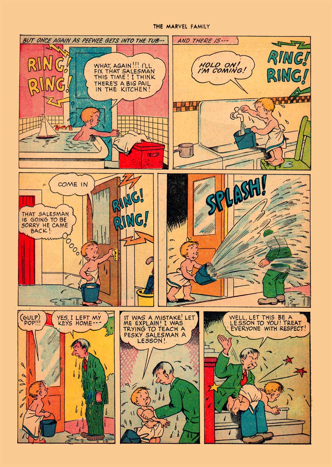 Read online The Marvel Family comic -  Issue #14 - 21