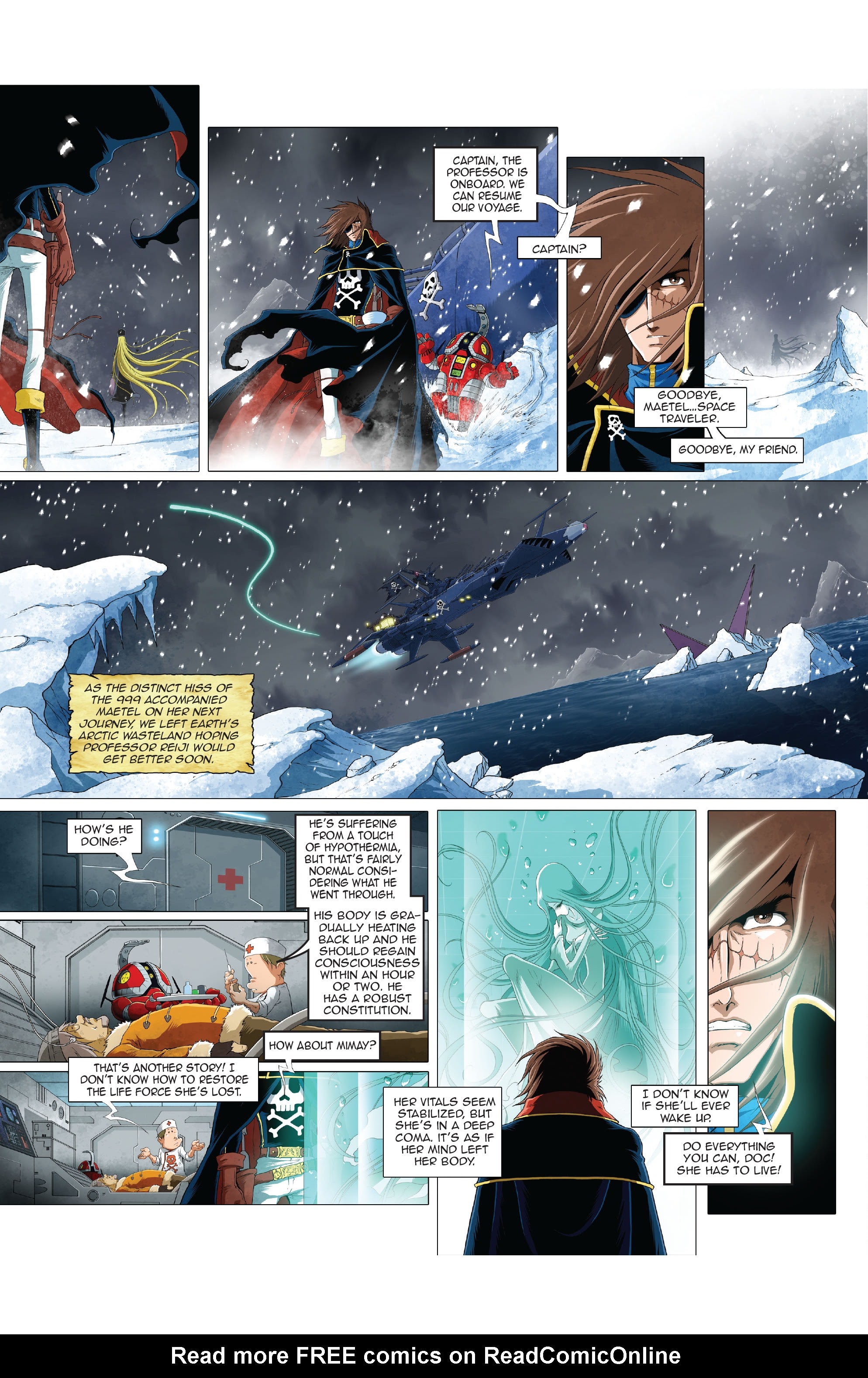 Read online Space Pirate Captain Harlock comic -  Issue #3 - 7