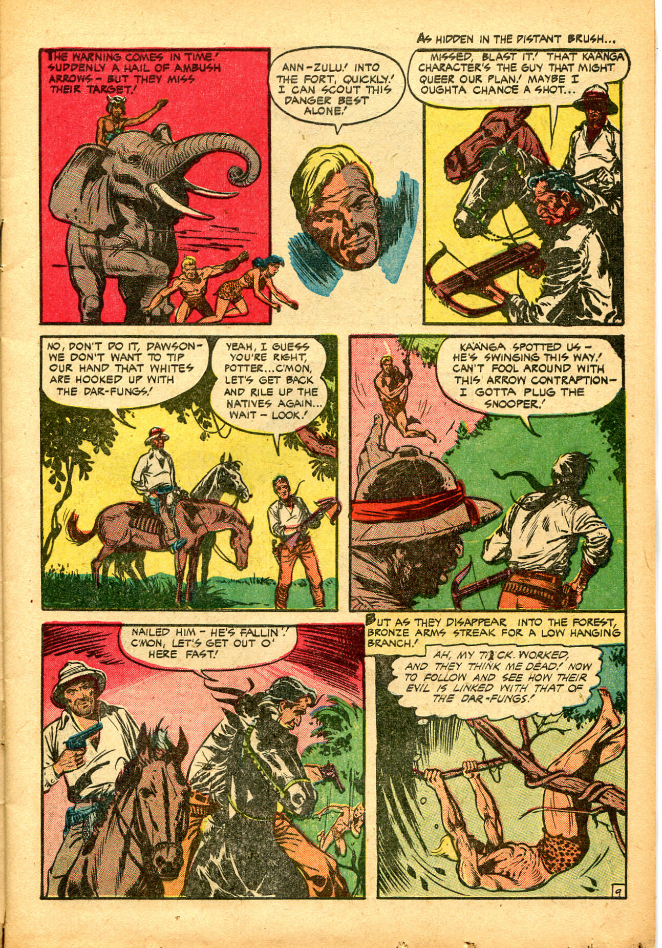 Read online Jungle Comics comic -  Issue #135 - 11