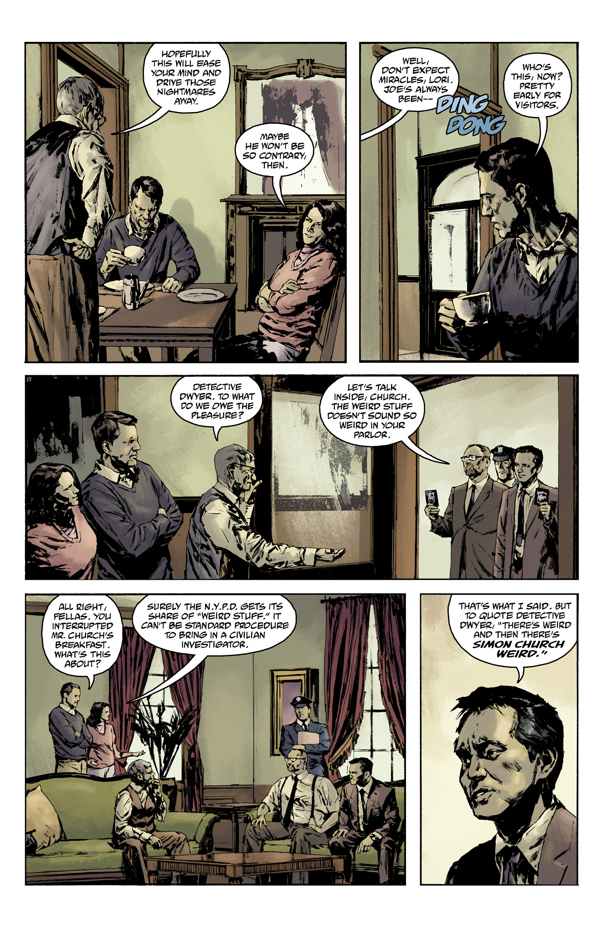 Read online Joe Golem: The Outer Dark comic -  Issue #1 - 17
