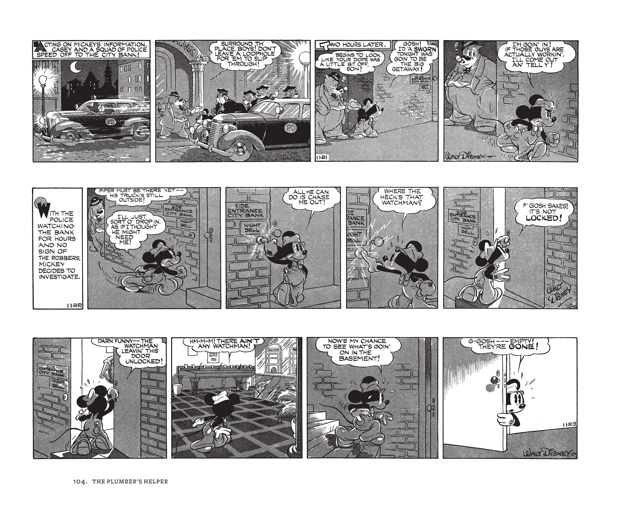 Read online Walt Disney's Mickey Mouse by Floyd Gottfredson comic -  Issue # TPB 5 (Part 2) - 4