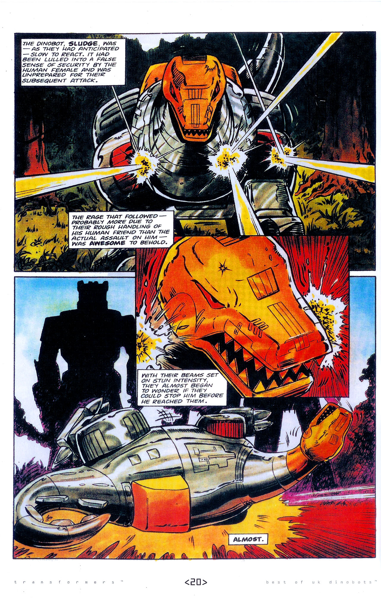 Read online The Transformers: Best of UK: Dinobots comic -  Issue #2 - 23