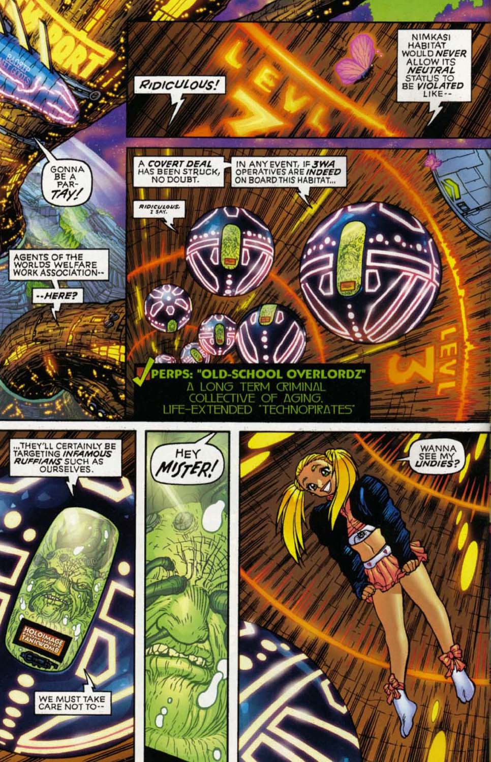 Read online Dirty Pair: Run From the Future comic -  Issue #3 - 12