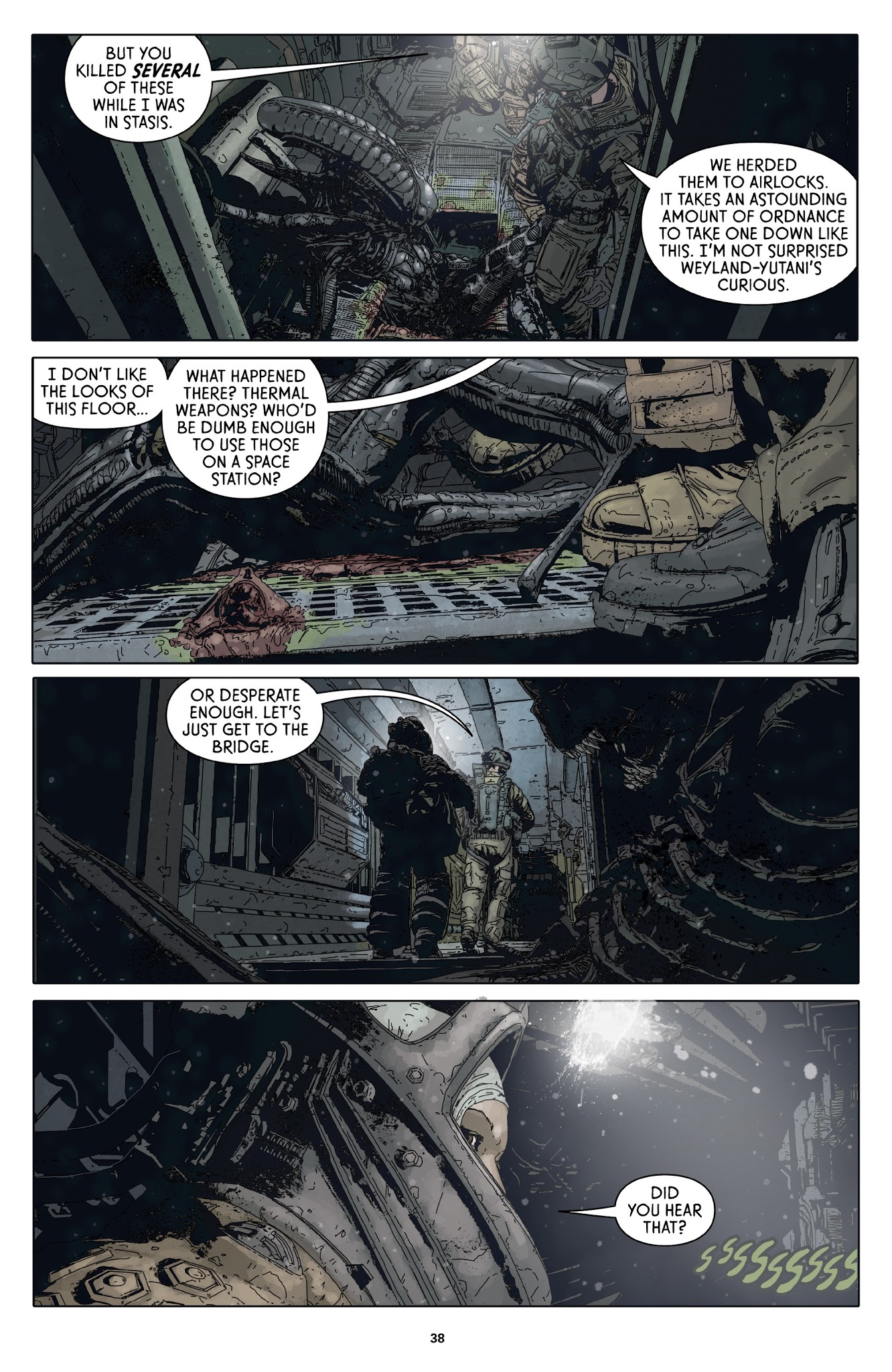 Read online Aliens: Defiance comic -  Issue # _TPB 1 - 37