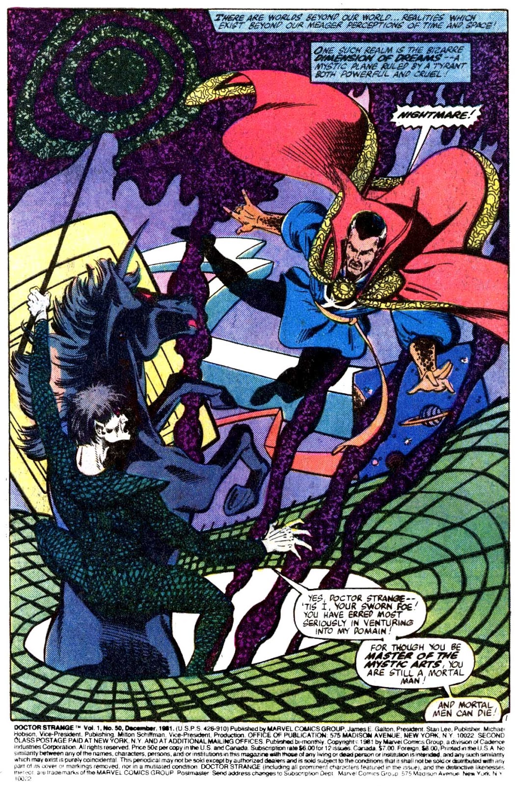 Doctor Strange (1974) issue 50 - Page 2