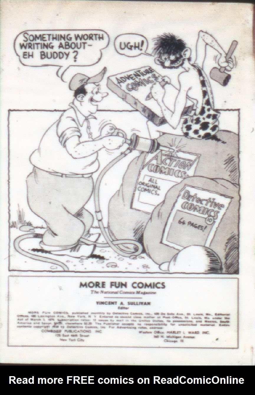 Read online More Fun Comics comic -  Issue #39 - 2