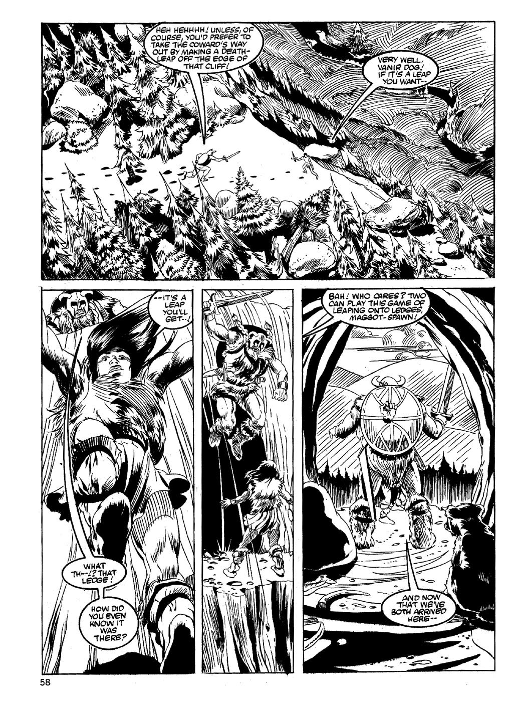 Read online The Savage Sword Of Conan comic -  Issue #89 - 56