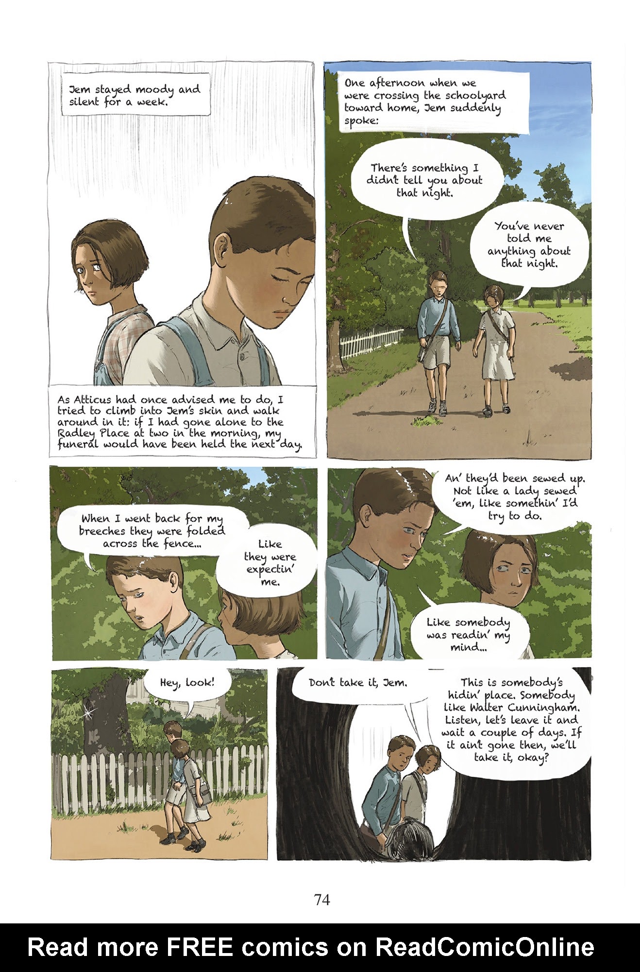 Read online To Kill a Mockingbird: A Graphic Novel comic -  Issue # TPB (Part 1) - 82